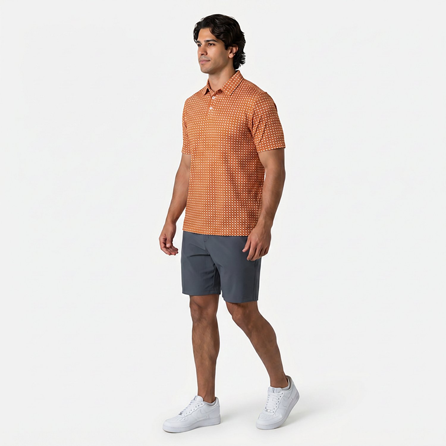 BURLEBO Men's Texas Pride Performance Polo Shirt - view number 6