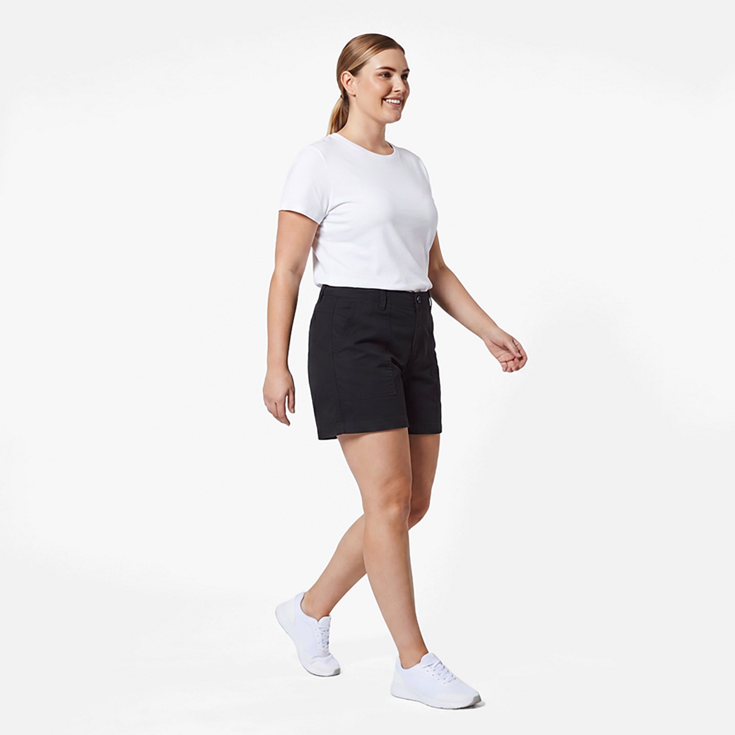 Magellan Outdoors Women's Hickory Canyon Hybrid Shorty Shorts - view number 3