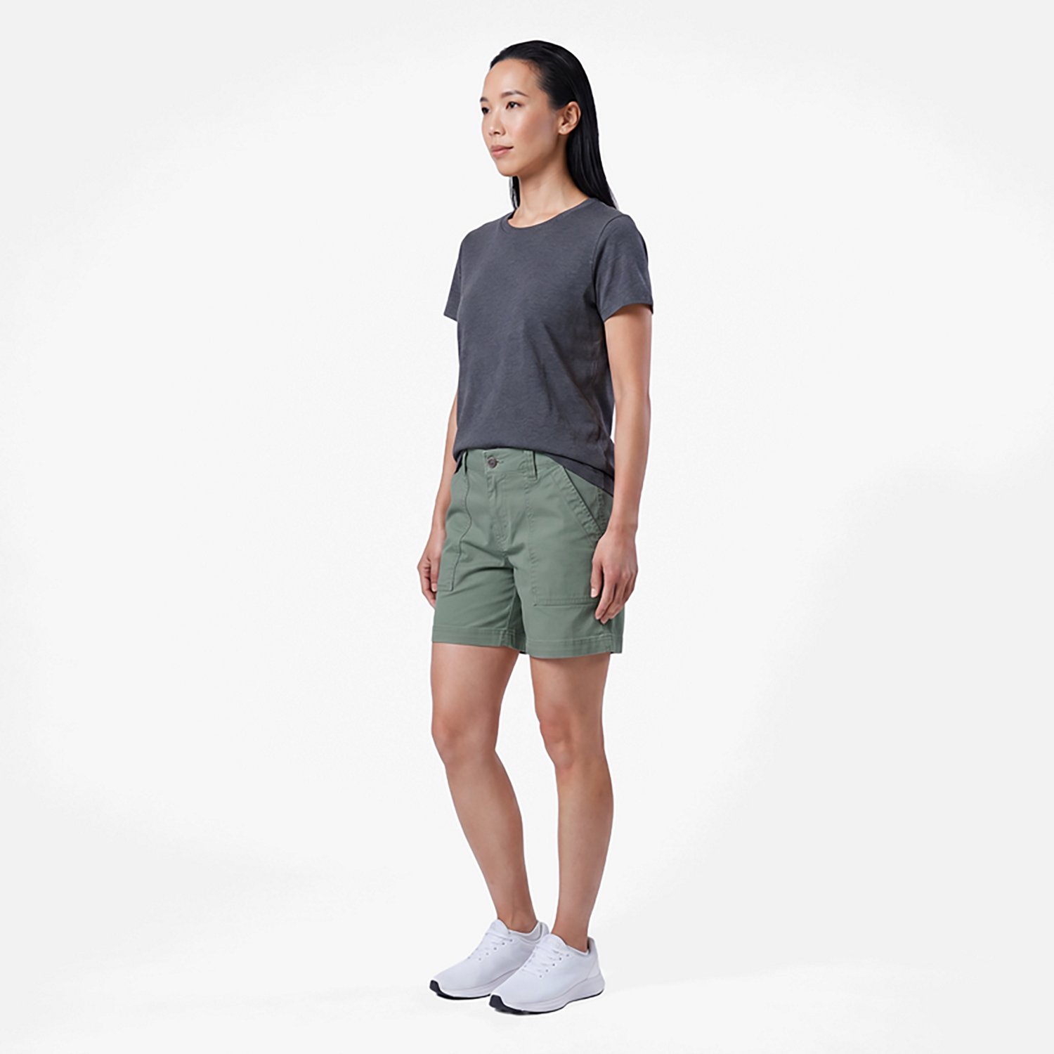 Magellan Outdoors Women's Hickory Canyon Hybrid Shorty Shorts - view number 3