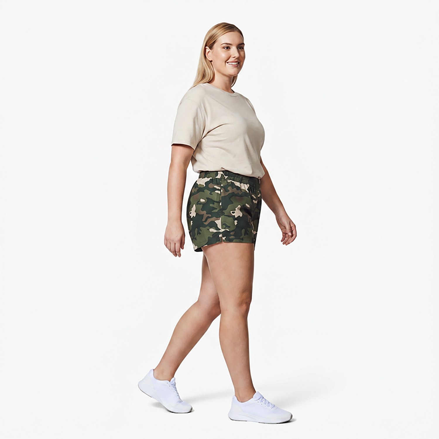 Magellan Outdoors Women's Backpacker Printed Shorts 4 in                                                                         - view number 2