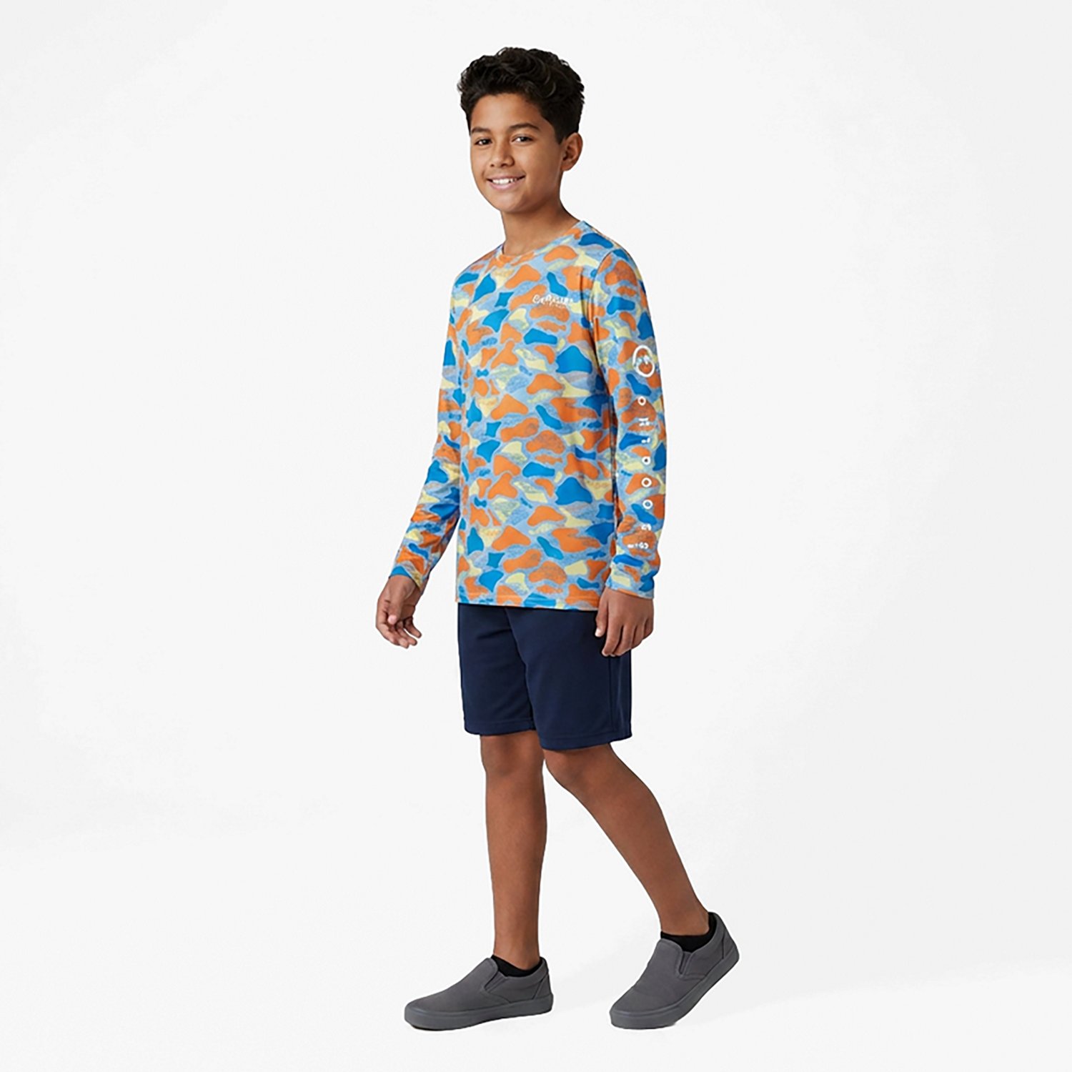 Magellan Outdoors Boys' Mallard Fish Camo Long Sleeve T-shirt - view number 2