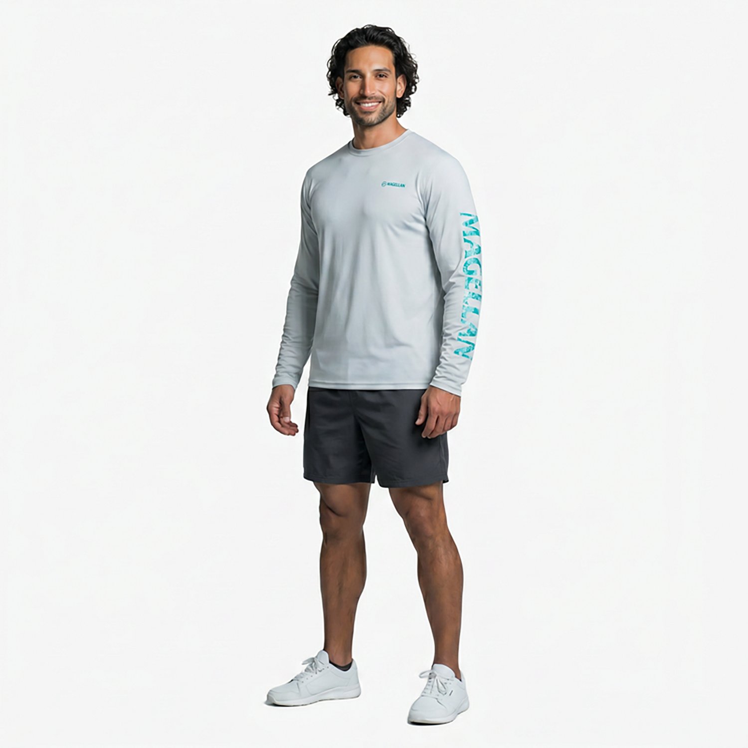 Magellan Outdoors Men's Casting Crew Long Sleeve T-shirt