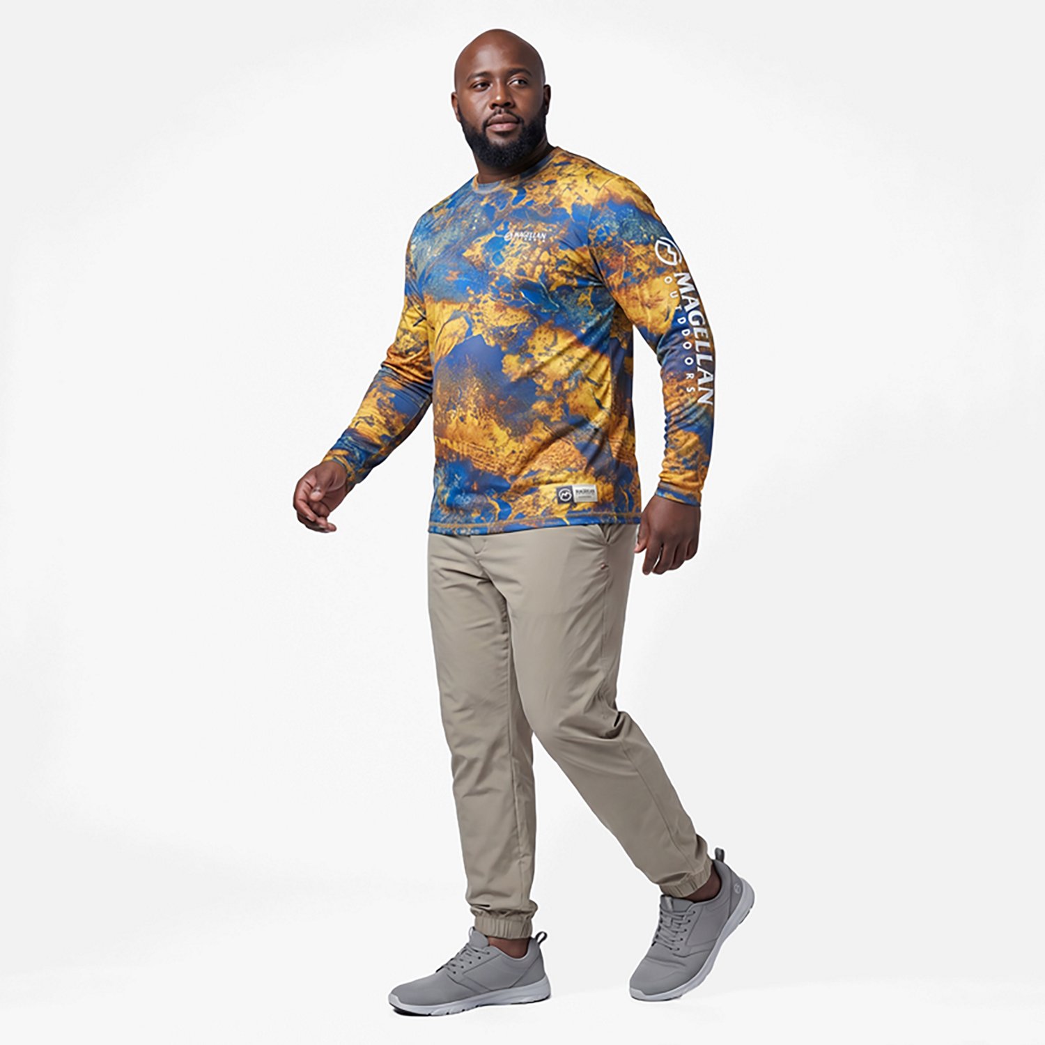 Magellan Outdoors Men's Realtree Xtreme Reversible Crew Long-Sleeve T-shirt