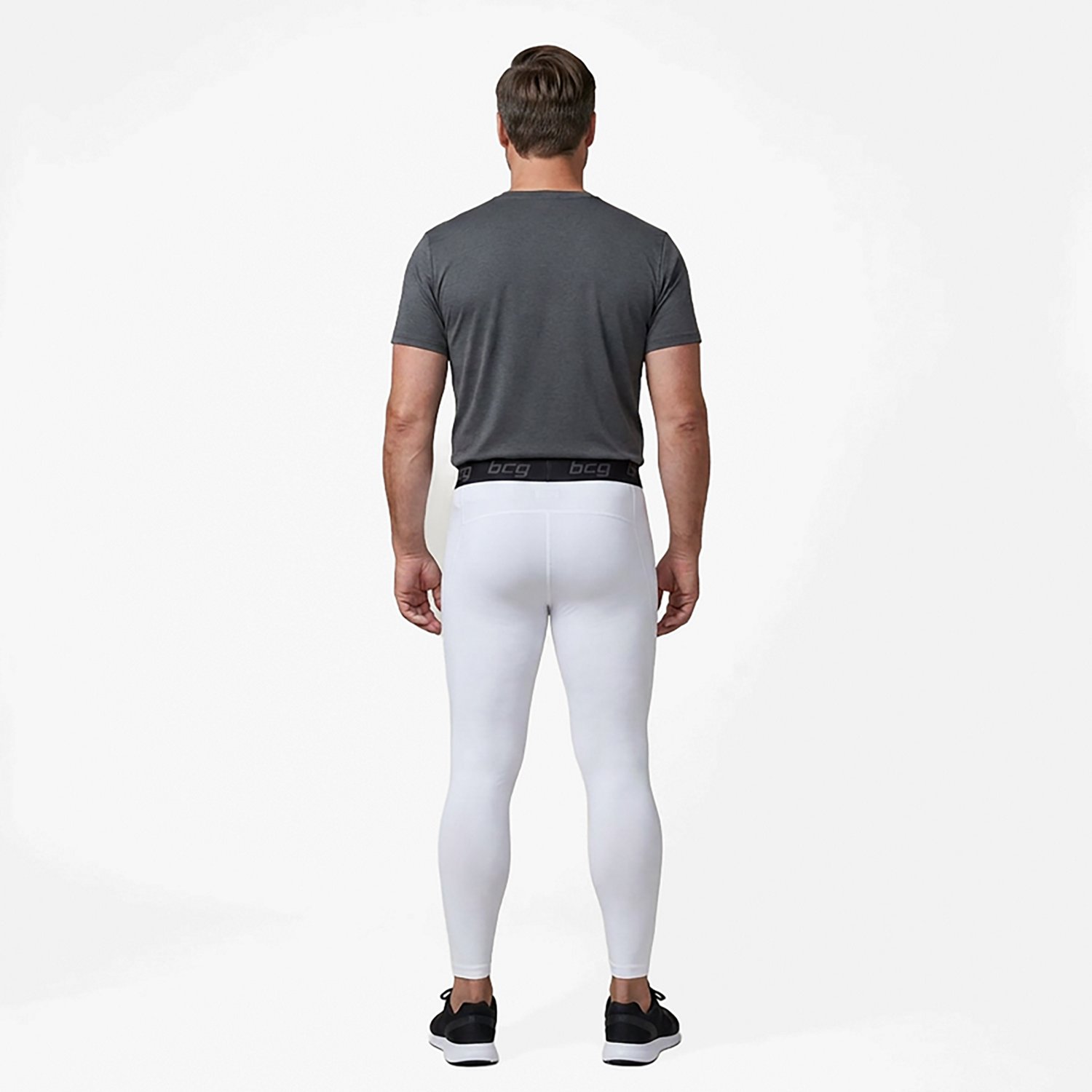 BCG Men's Compression 3/4 Length Tights