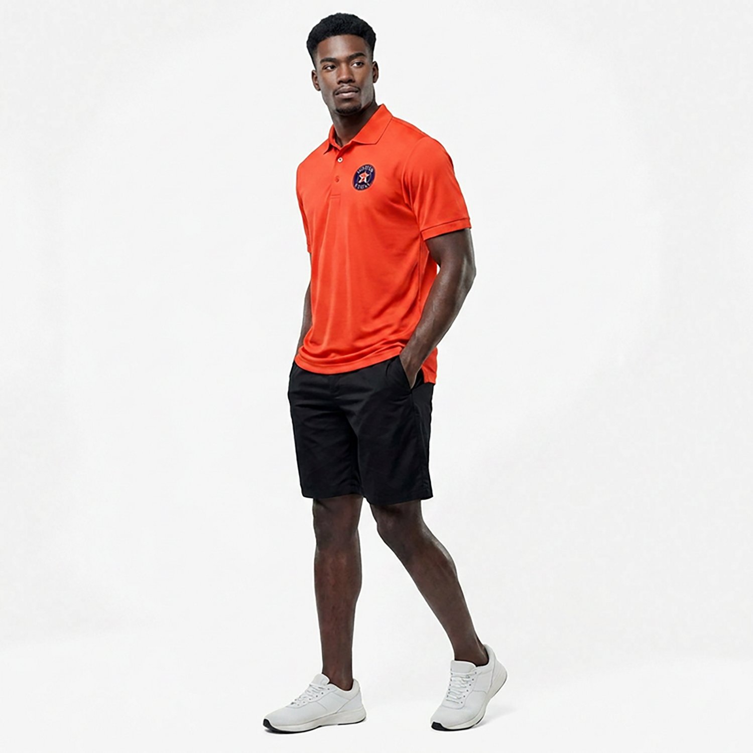 Antigua Men's Houston Astros Legacy Pique Polo - view number 3