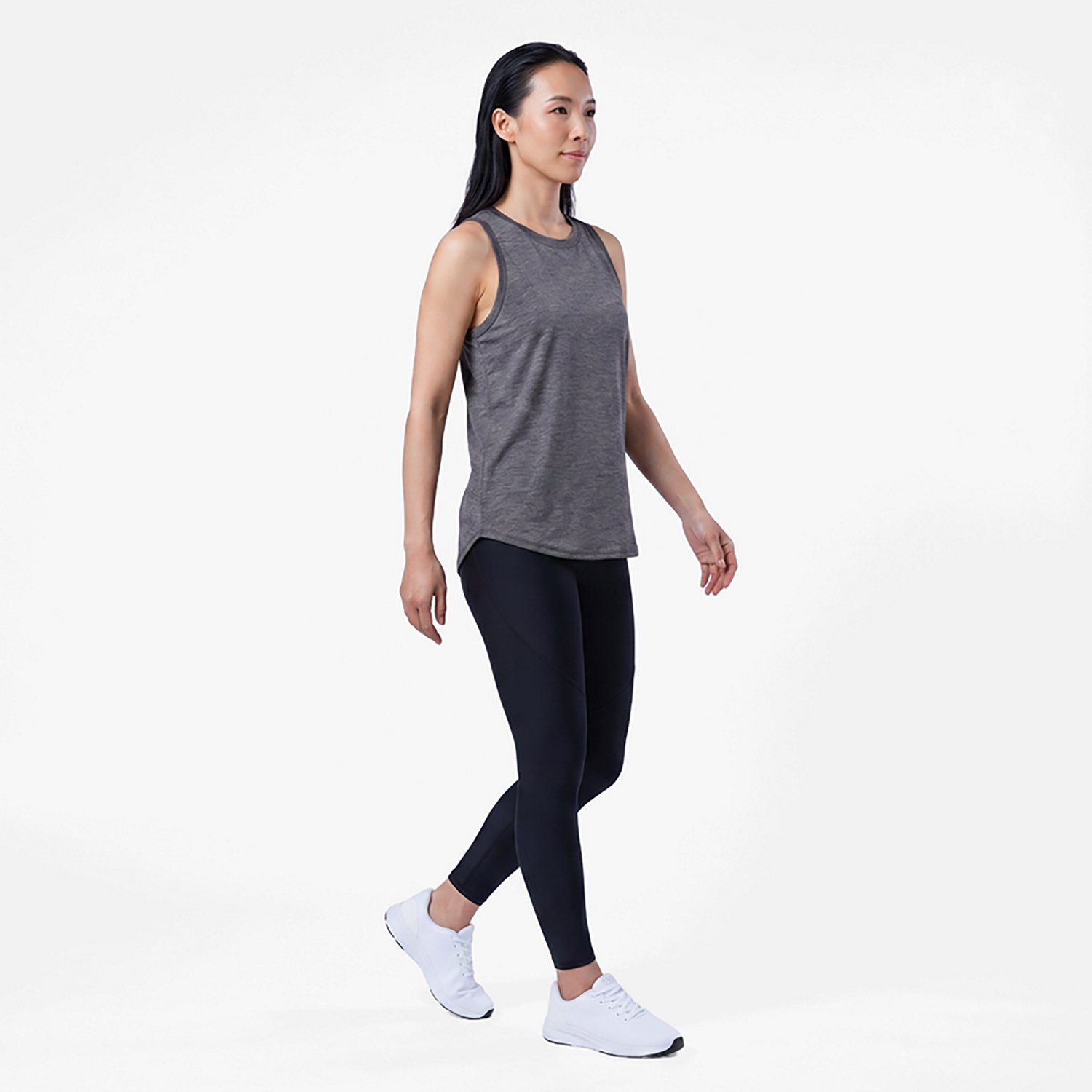 BCG Women's Turbo Melange Muscle Tank Top                                                                                        - view number 3
