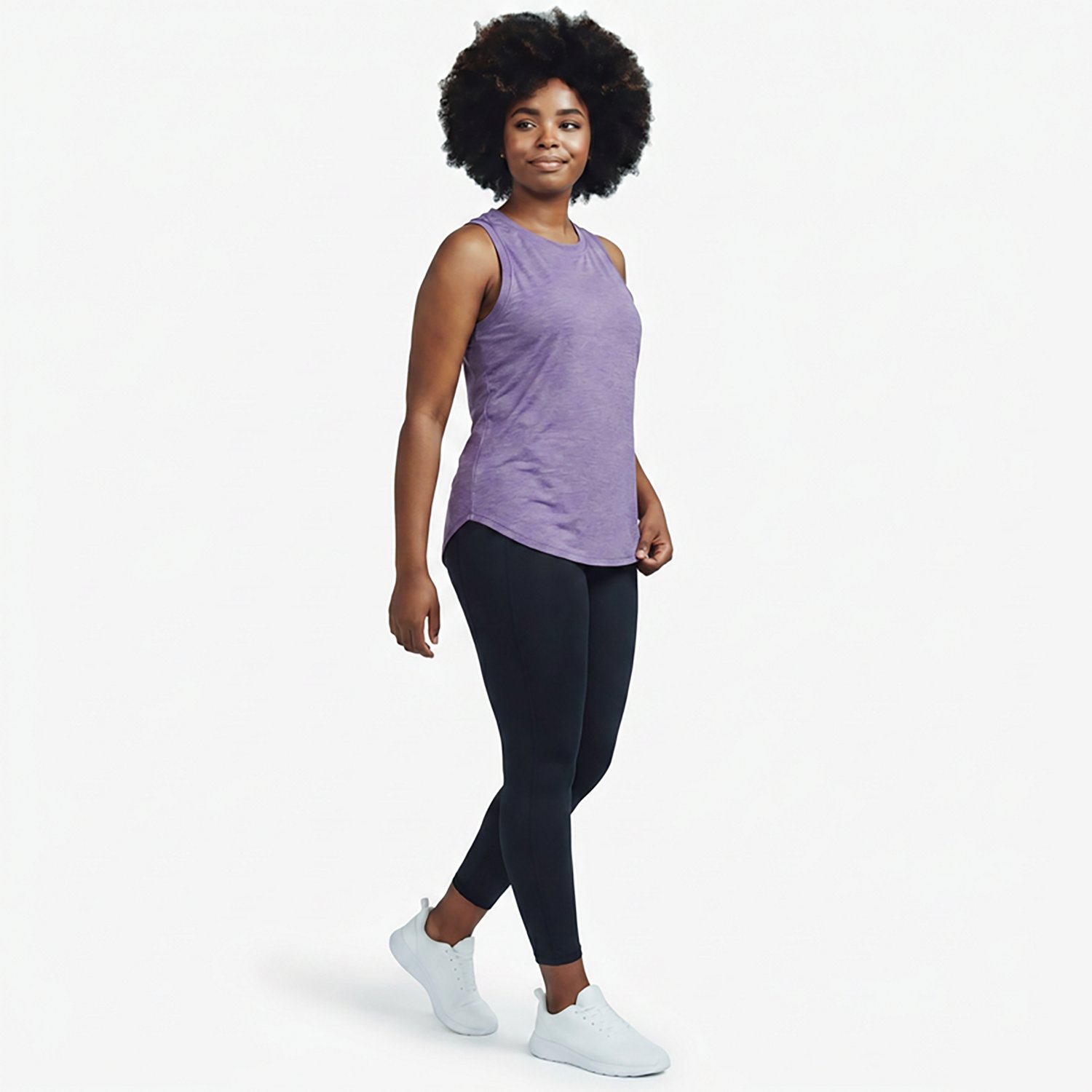 BCG Women's Turbo Melange Muscle Tank Top