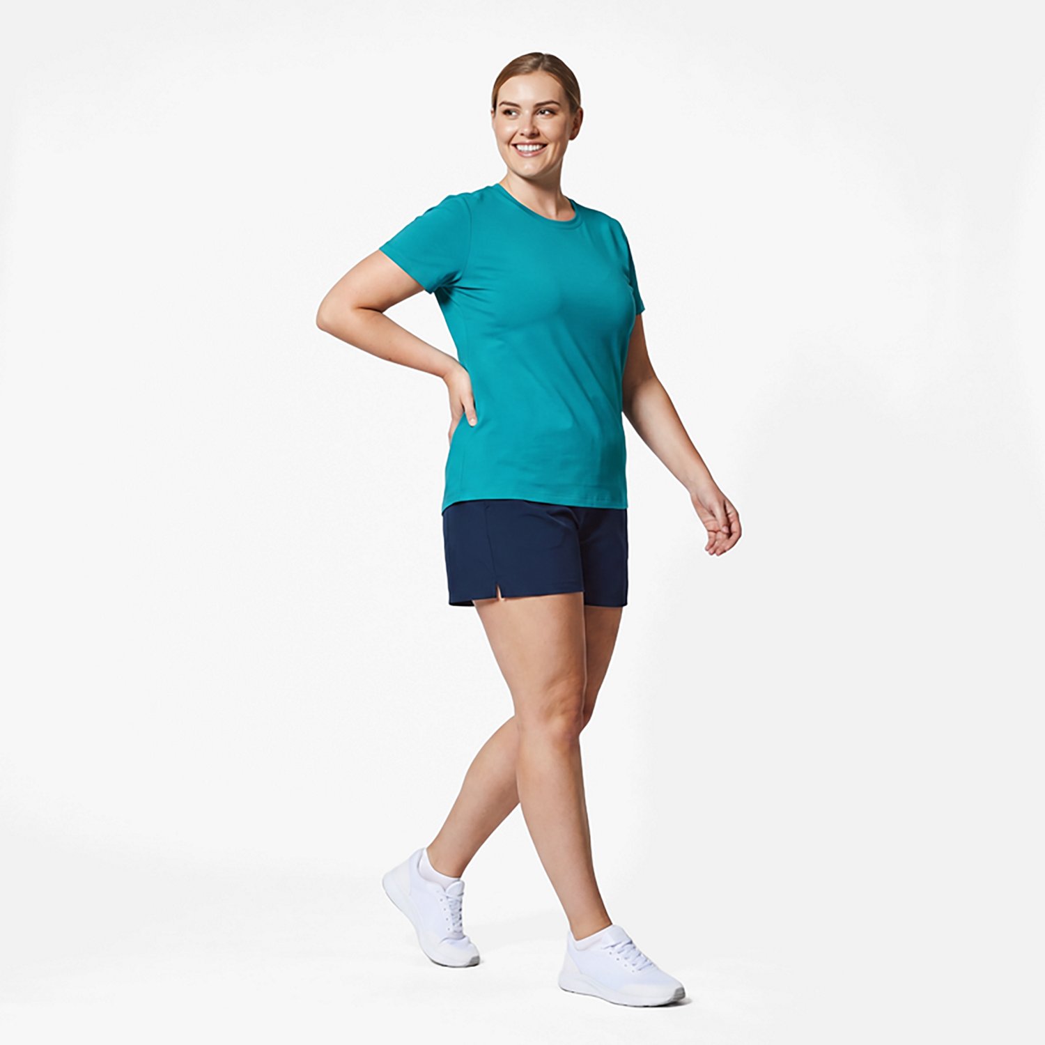 BCG Women's Sign Relaxed Crew Jersey T-shirt - view number 3