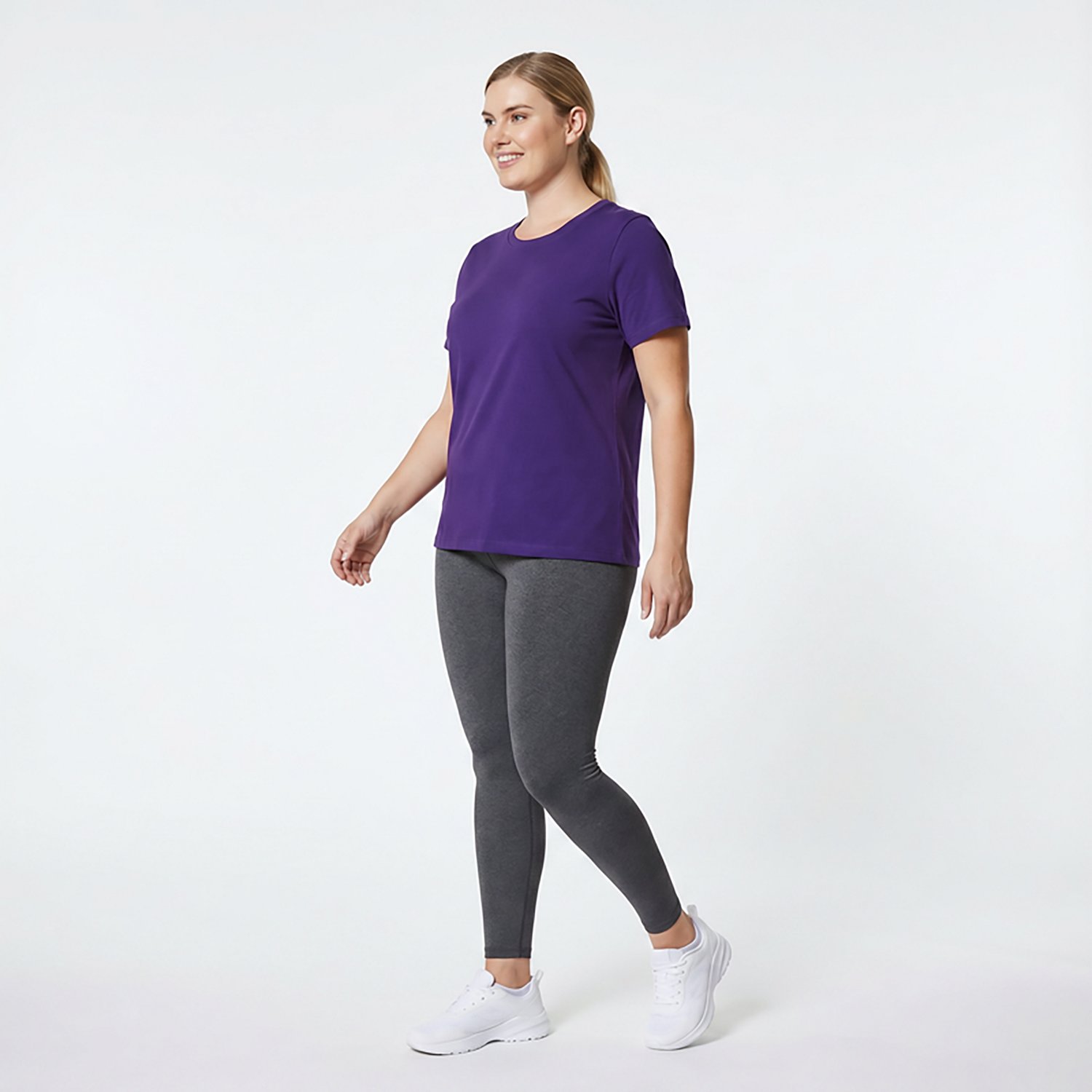 BCG Women's Sign Relaxed Crew Jersey T-shirt - view number 3