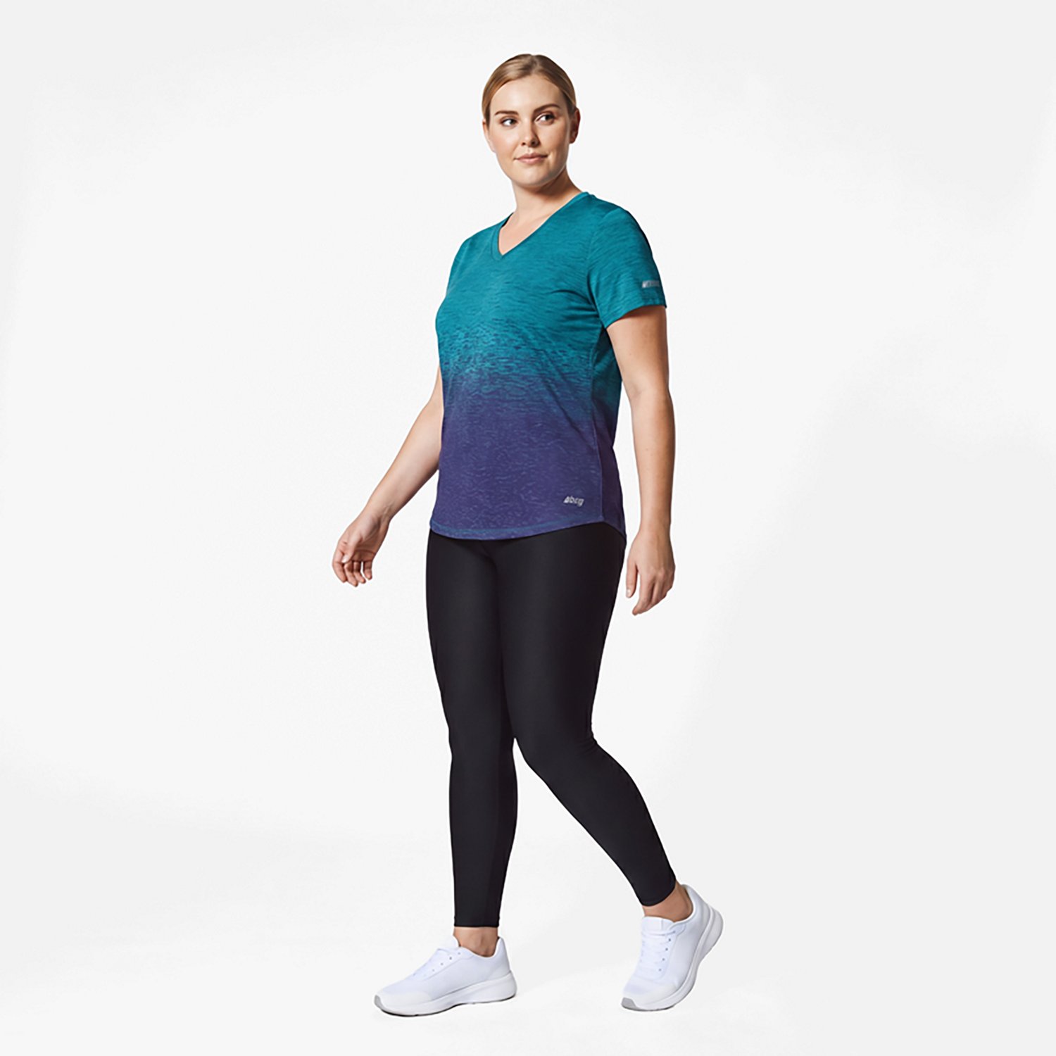 BCG Women's Ombre V-neck Training T-shirt
