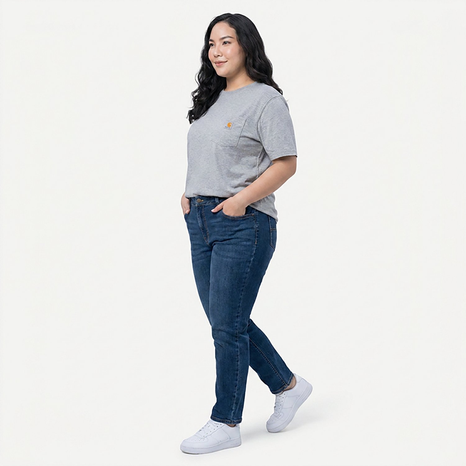 Carhartt Women's Loose Fit Lightweight Crew Neck Short Sleeve T-shirt                                                            - view number 2
