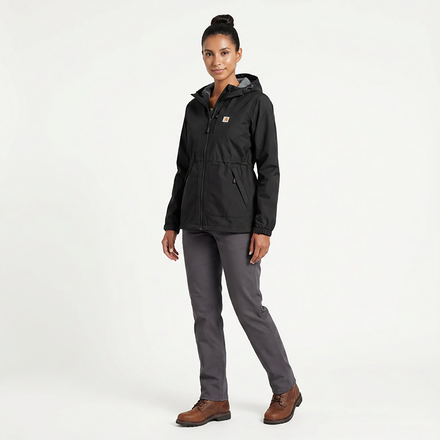 Carhartt Women's Rain Defender Relaxed Fit Lightweight Coat - view number 3
