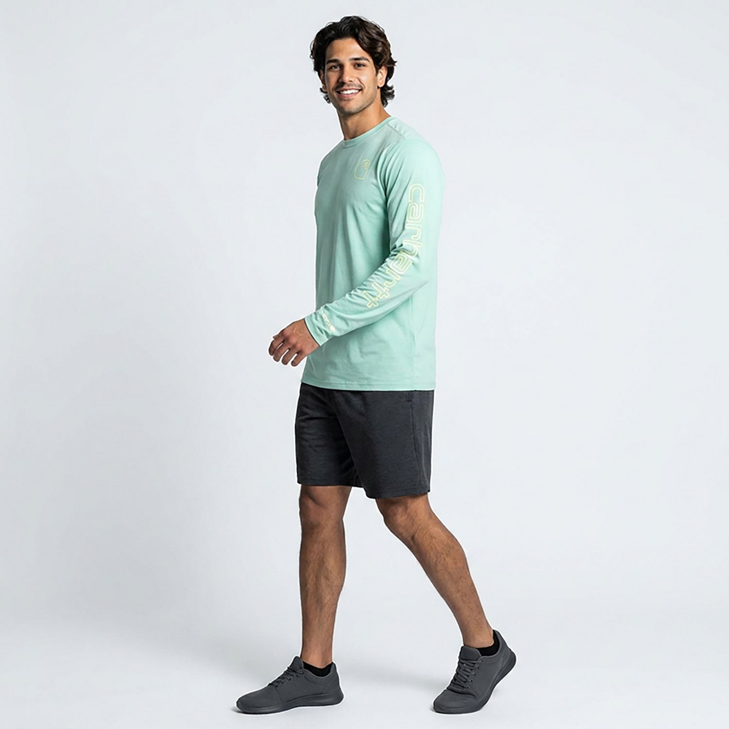 Carhartt Men's Force Sun Defender Lightweight Long Sleeve T-Shirt - view number 3