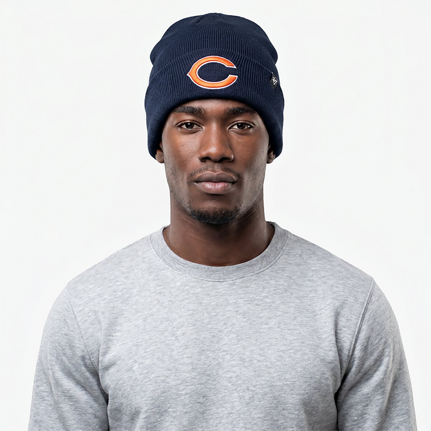 '47 Chicago Bears Raised Cuff Knit Hat - view number 3