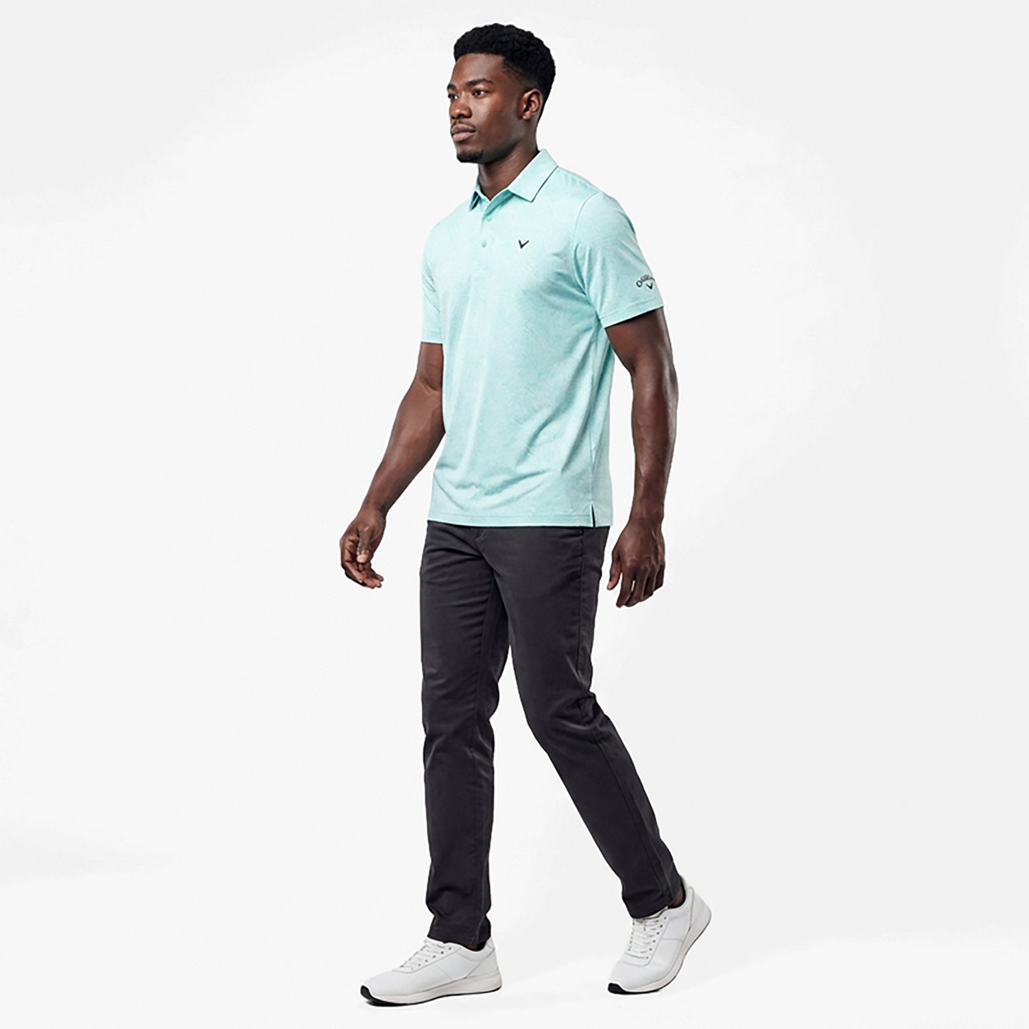 Callaway Men's All Over Palm Polo Shirt - view number 2