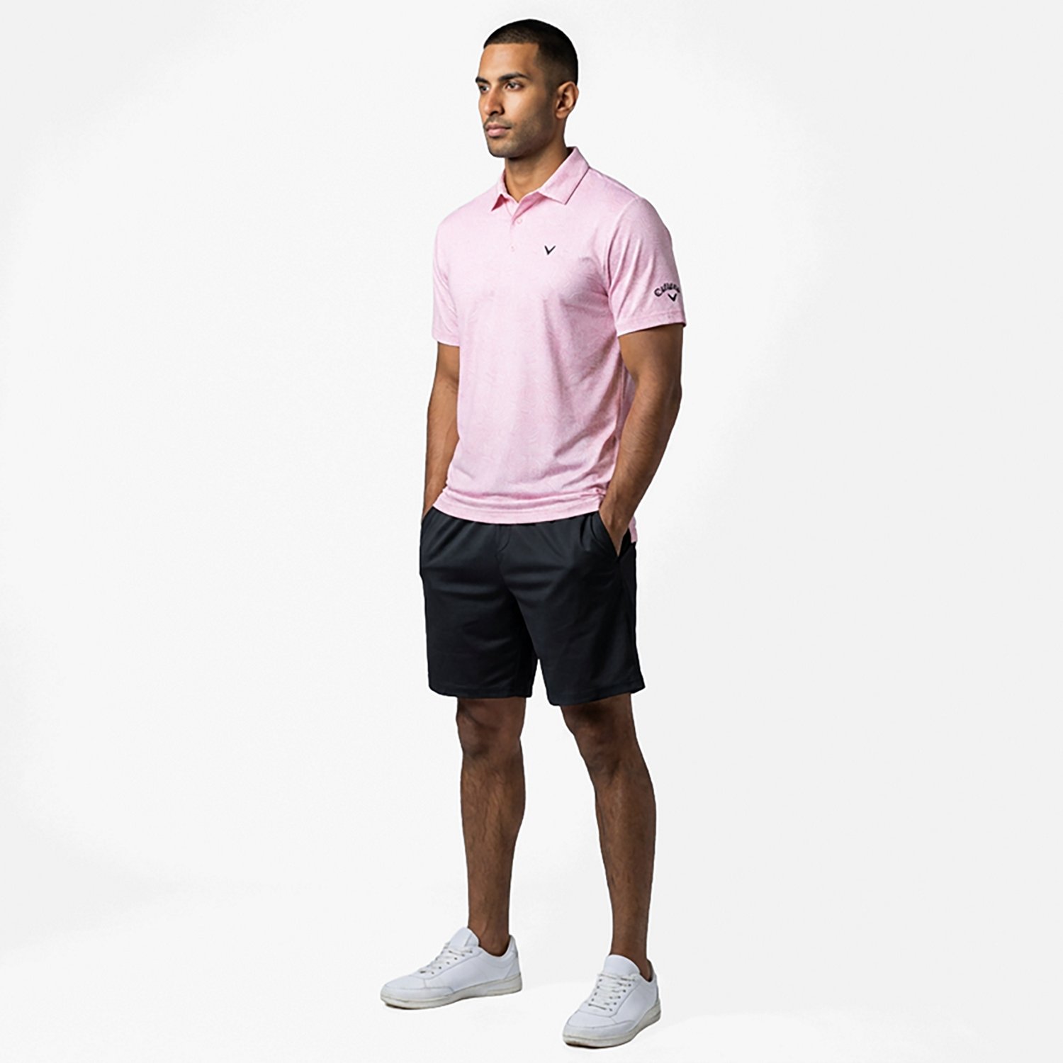 Callaway Men's All Over Palm Polo Shirt - view number 2