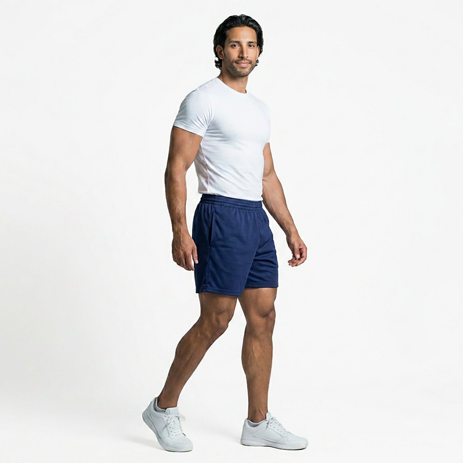 BCG Men's Diamond Mesh Basketball Shorts 7 in