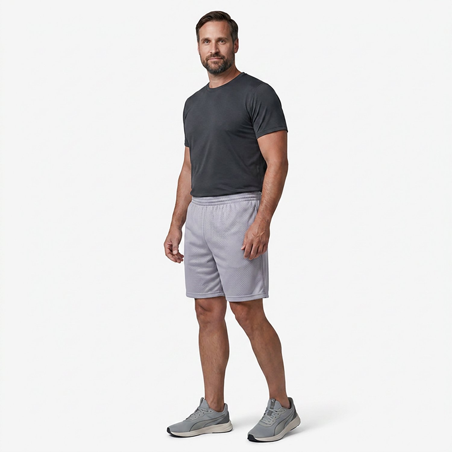 BCG Men's Diamond Mesh Basketball Shorts 7 in - view number 2