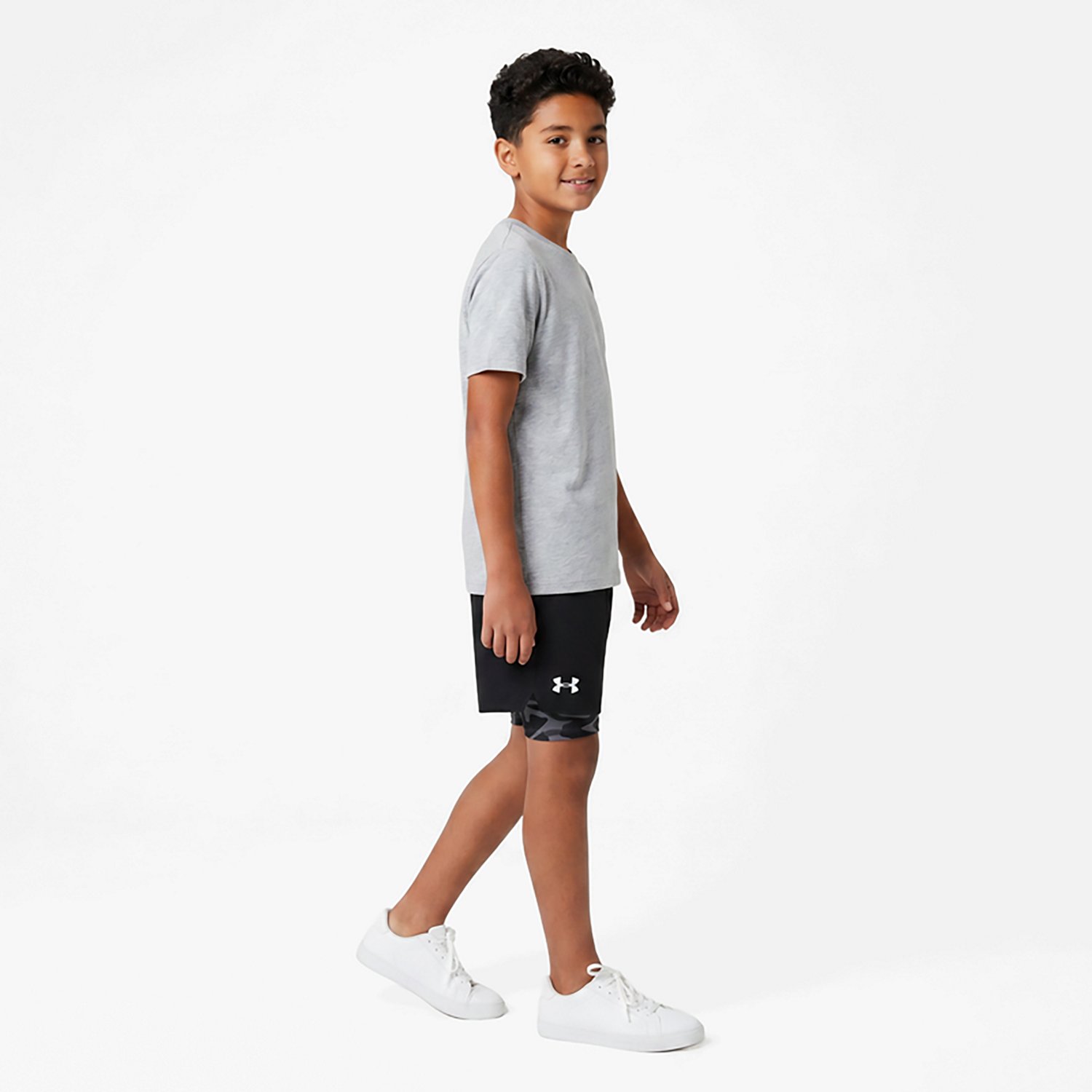 Under Armour Boys' 2-in-1 Shorts 5