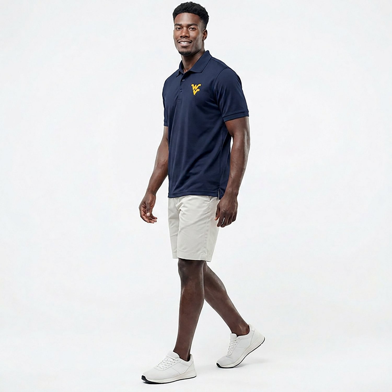 Antigua Men's West Virginia University Legacy Pique Polo
