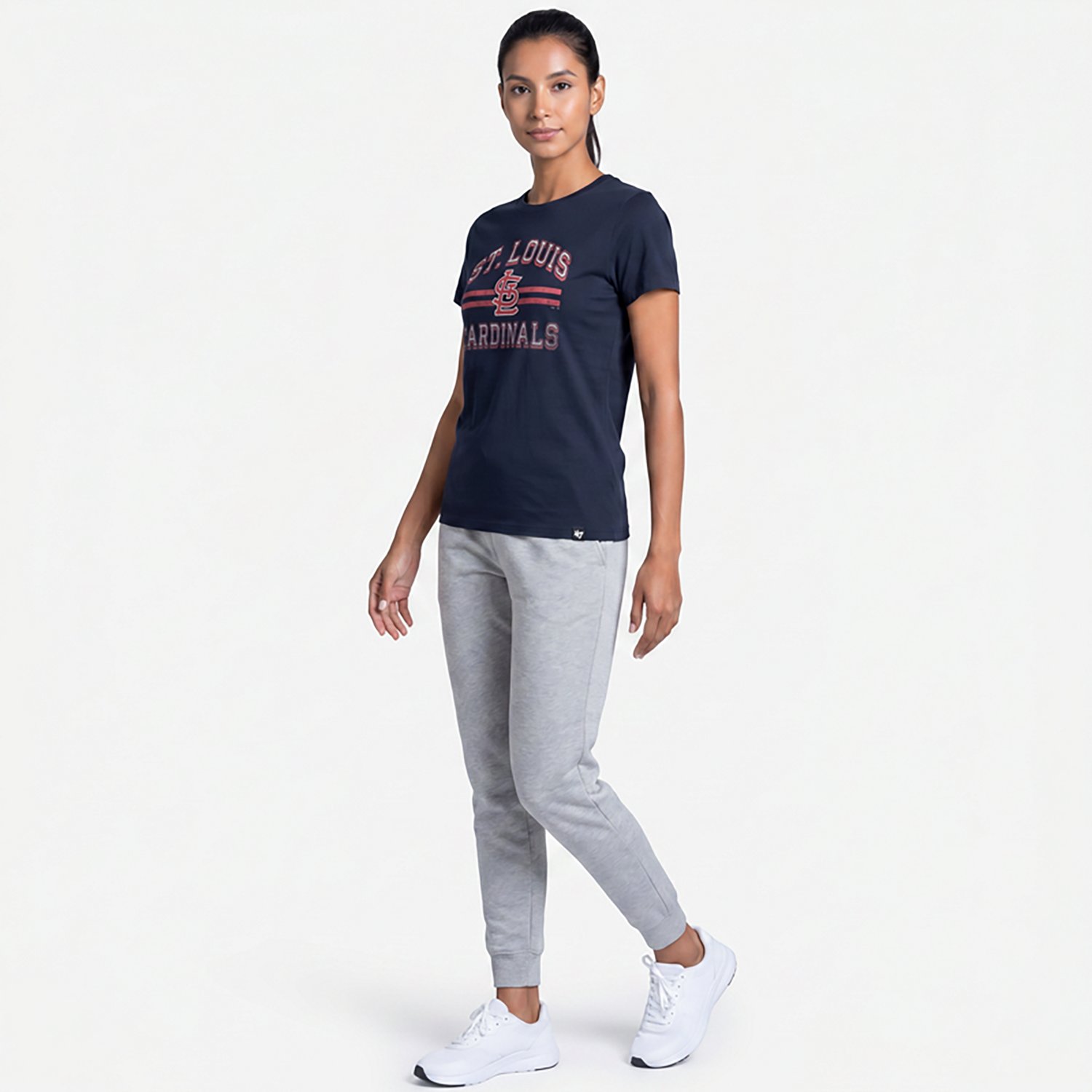 '47 Women's St. Louis Cardinals Bright Eyed Frankie Short Sleeve T-shirt - view number 2