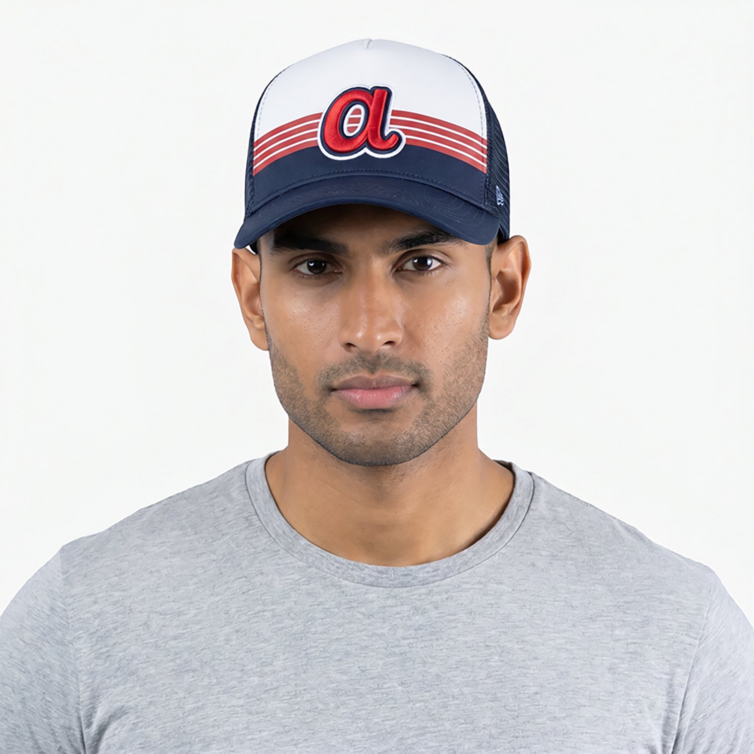 '47 Men's Atlanta Braves Liftoff Trucker Cap