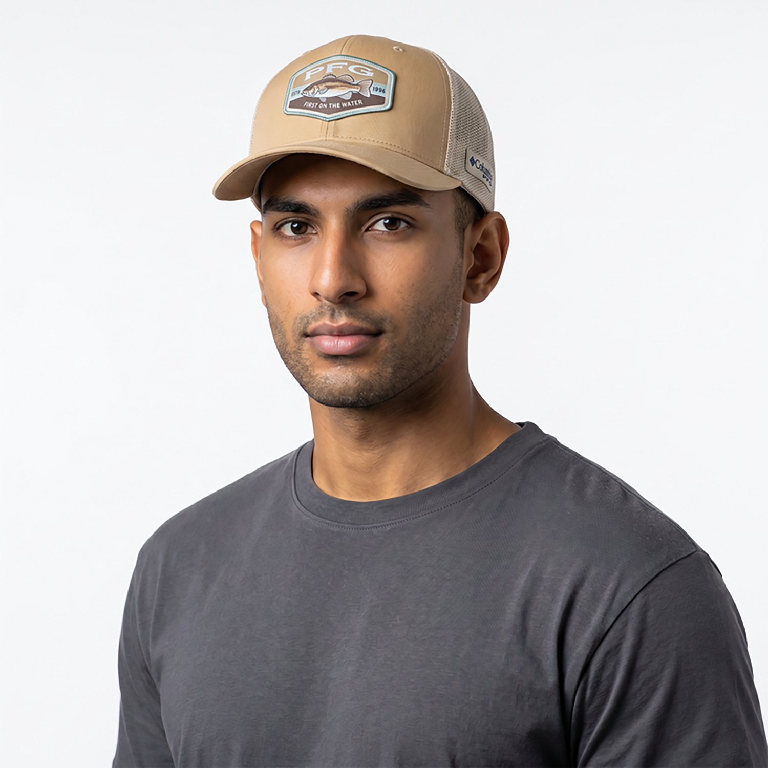 Columbia Sportswear Men's PFG Patch Mesh Trout Ball Cap - view number 2