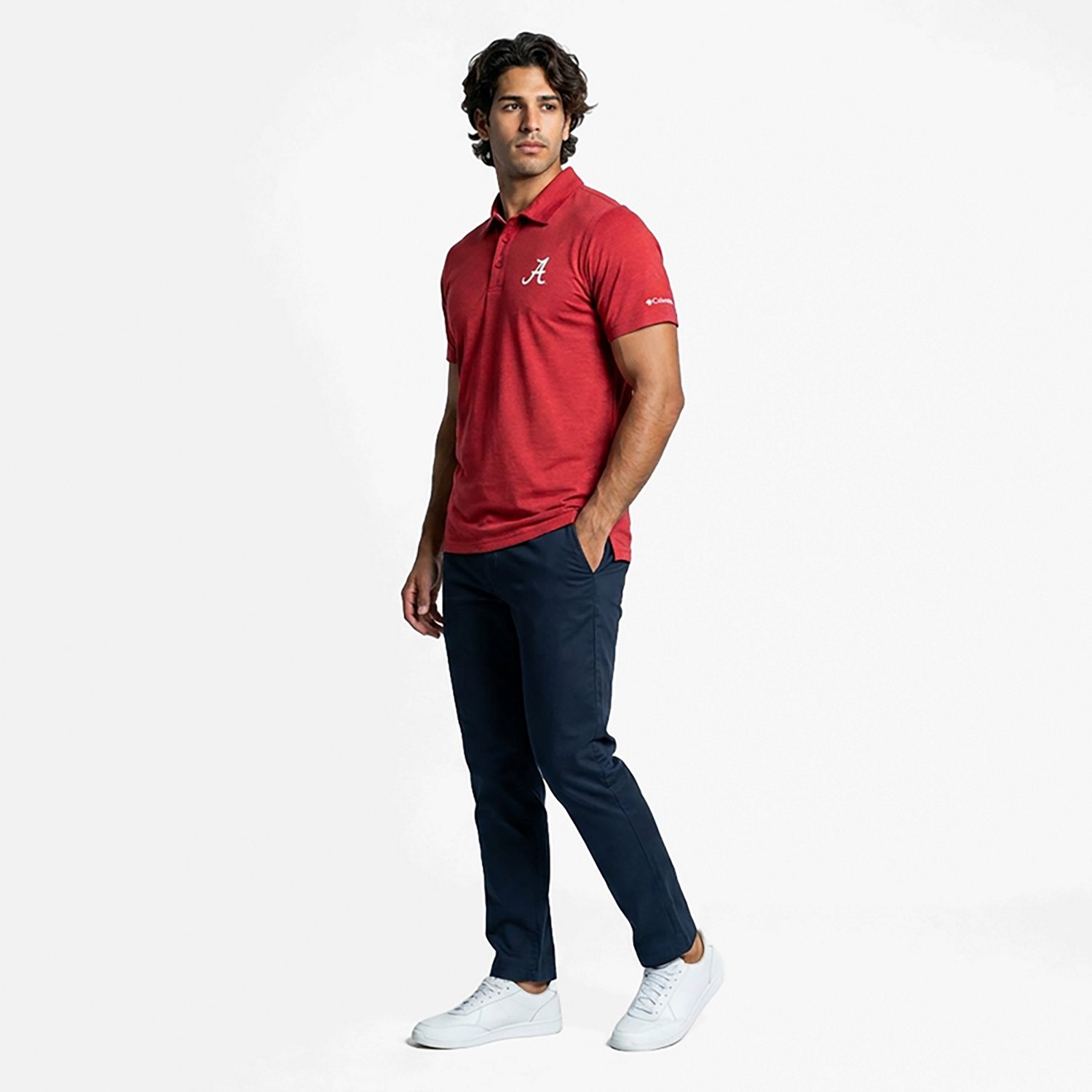 Columbia Sportswear Men's University of Alabama Tech Trail Polo - view number 4