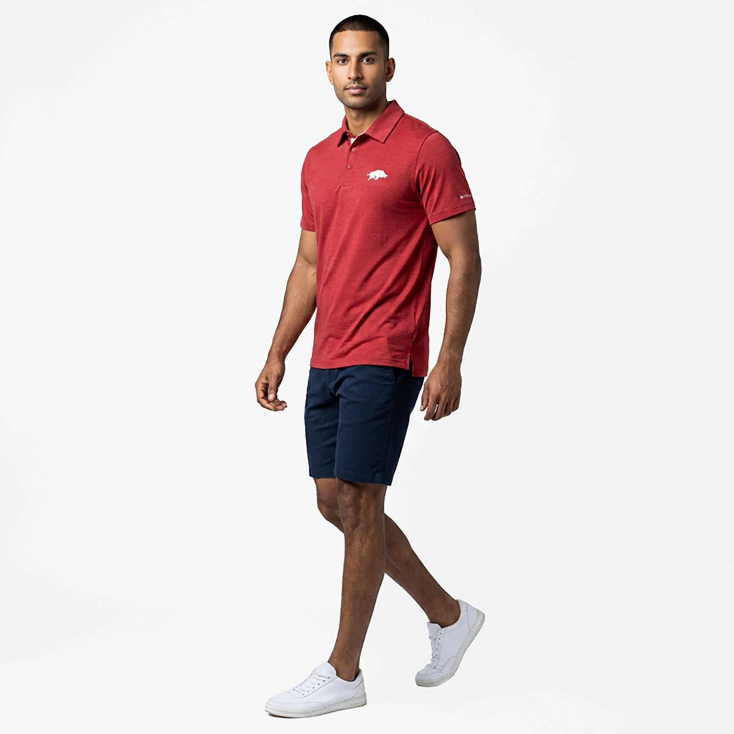 Columbia Sportswear Men's University of Arkansas Tech Trail Polo - view number 6