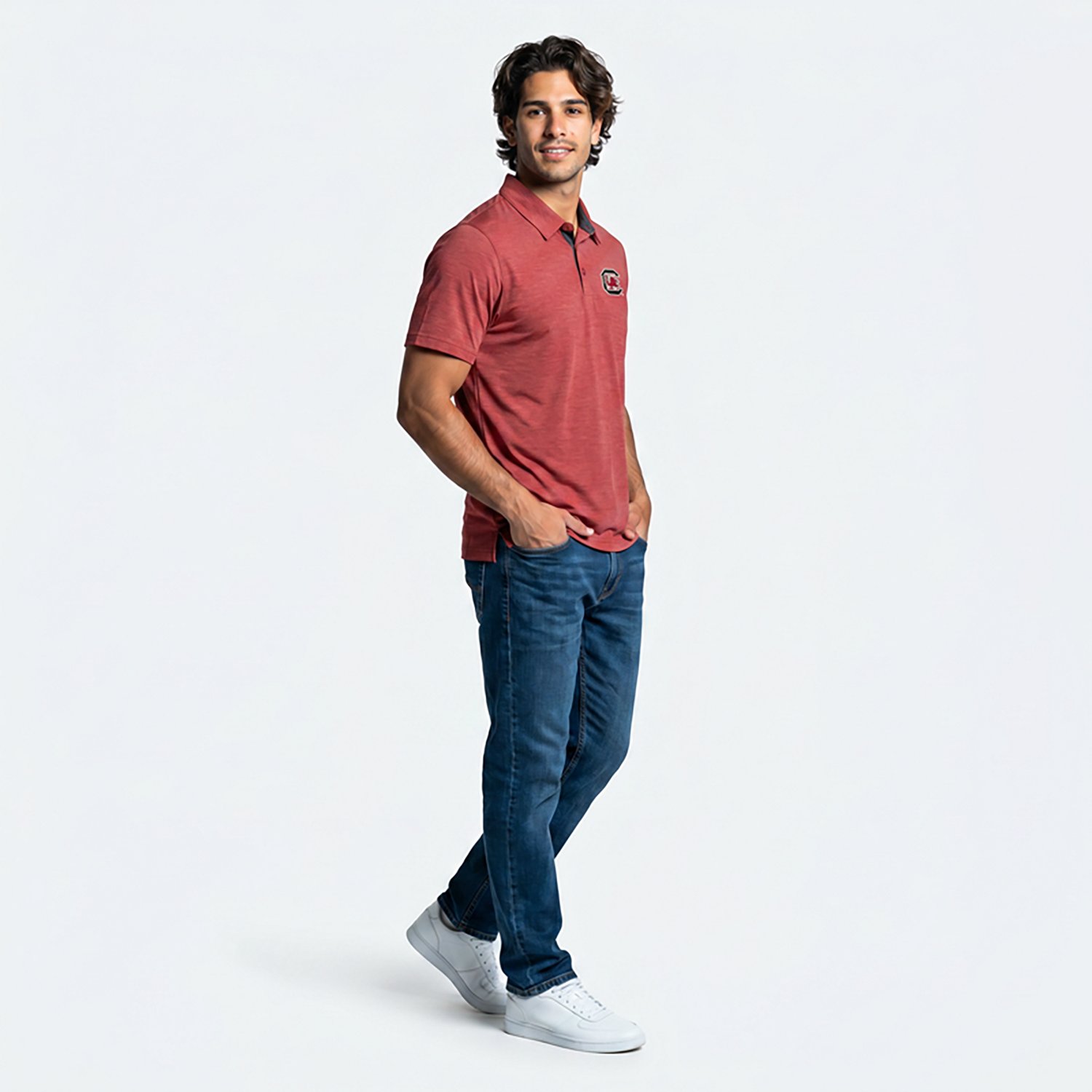 Columbia Sportswear Men's University of South Carolina Tech Trail Polo