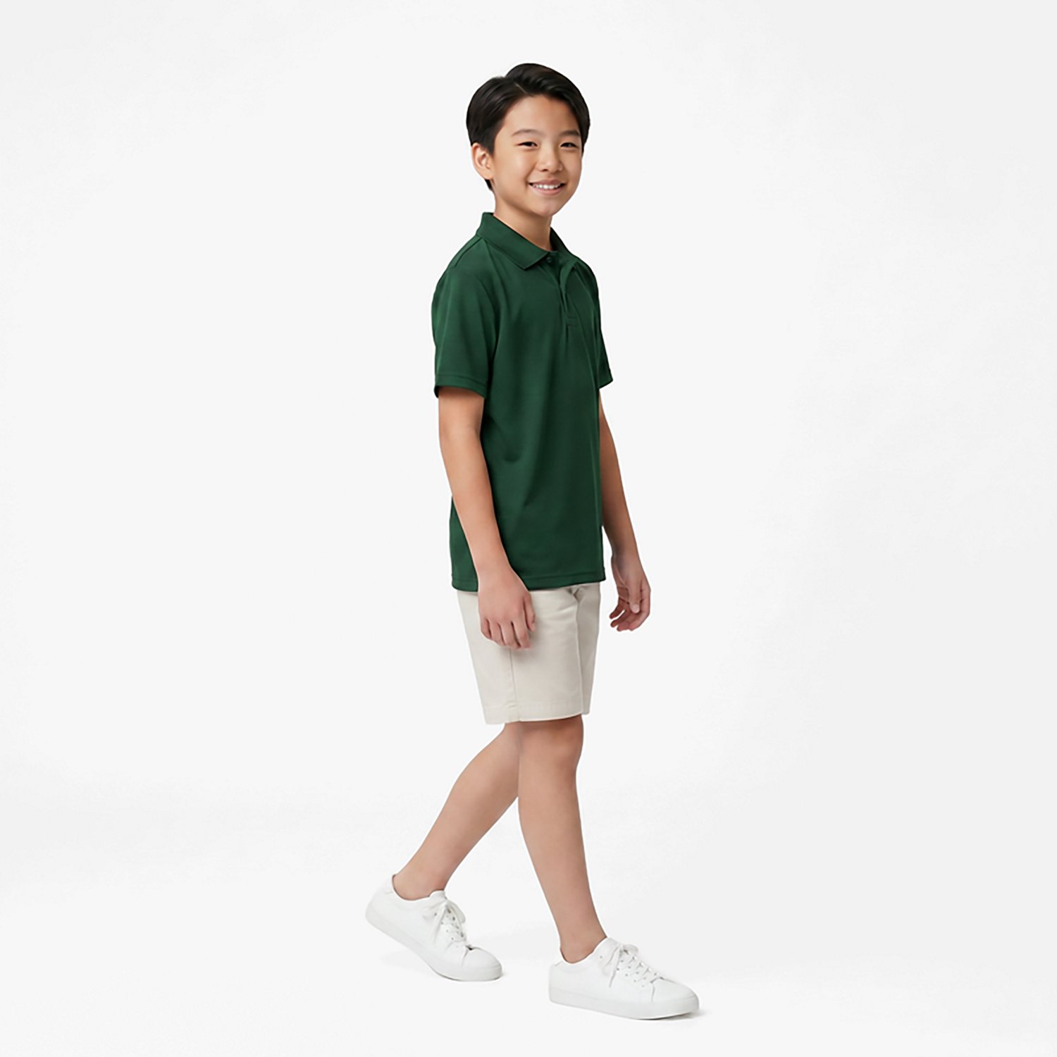 Nautica Boys' 4-7 Performance Short Sleeve Polo Shirt - view number 3