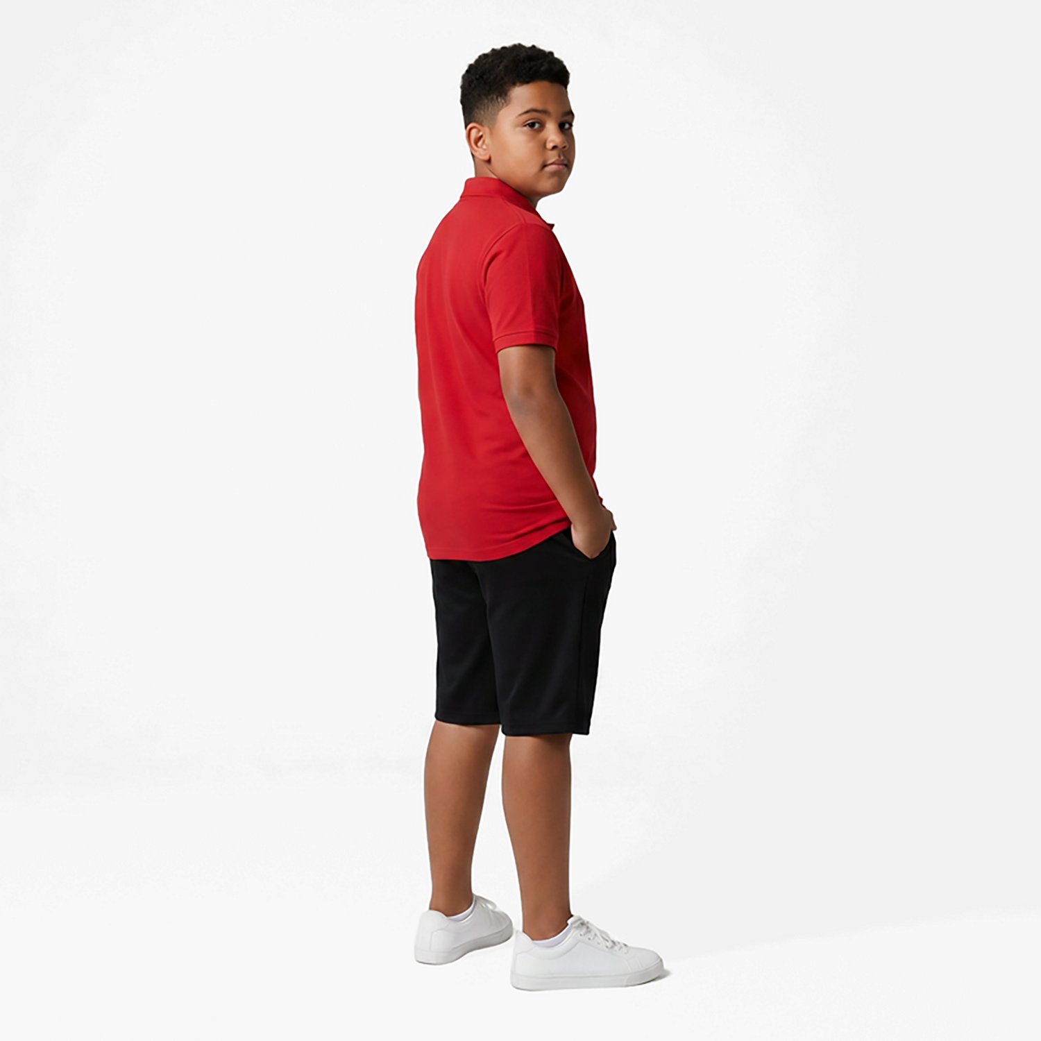 Nautica Boys' 8-20 Double Pique Short Sleeve Polo Shirt - view number 3