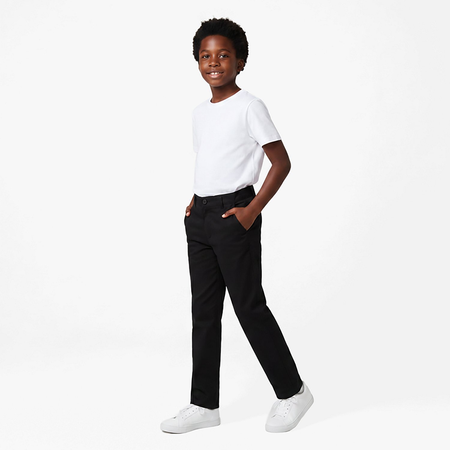 Nautica Boys' 8-20 FF Twill Pants