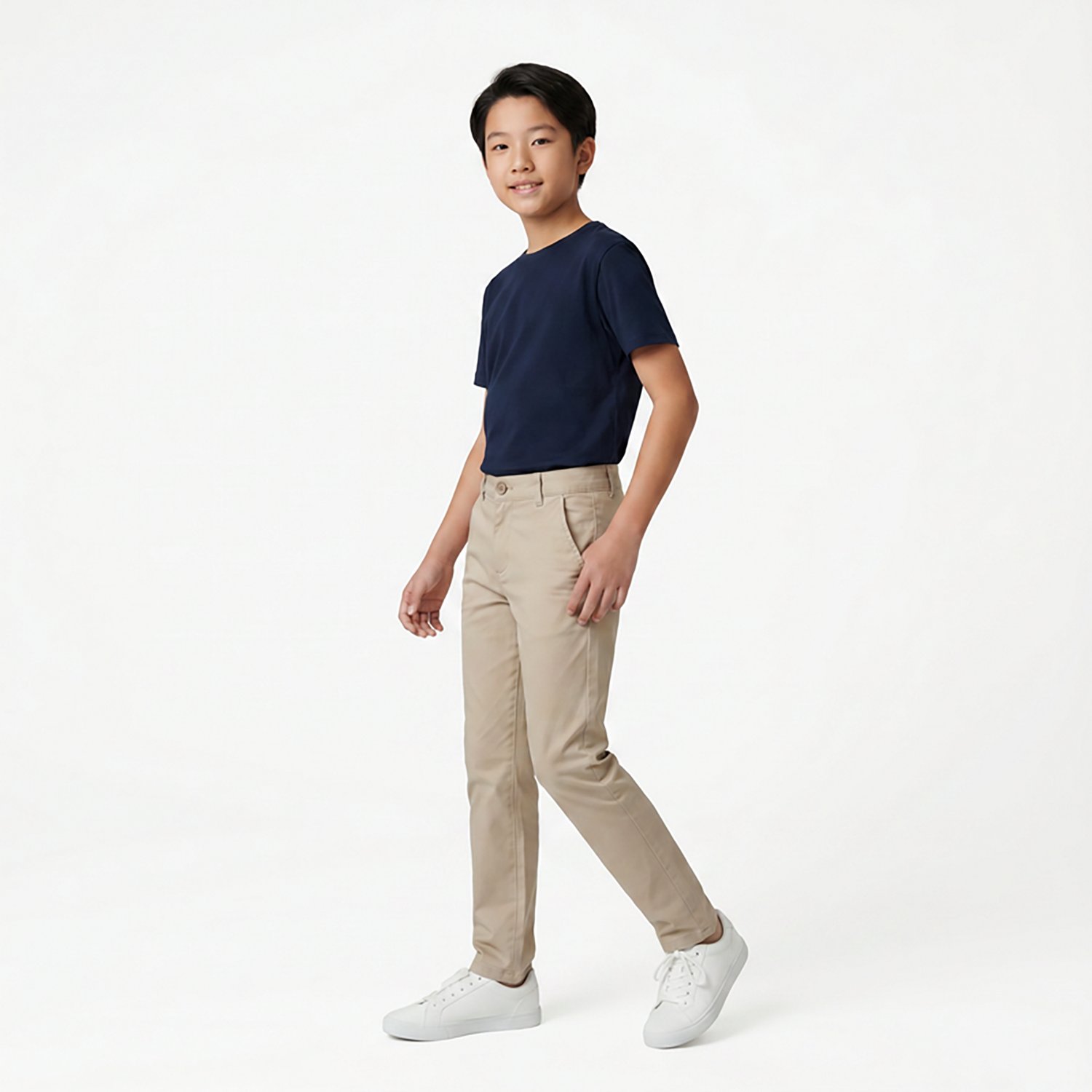 Nautica Boys' 8-20 FF Twill Pants - view number 2
