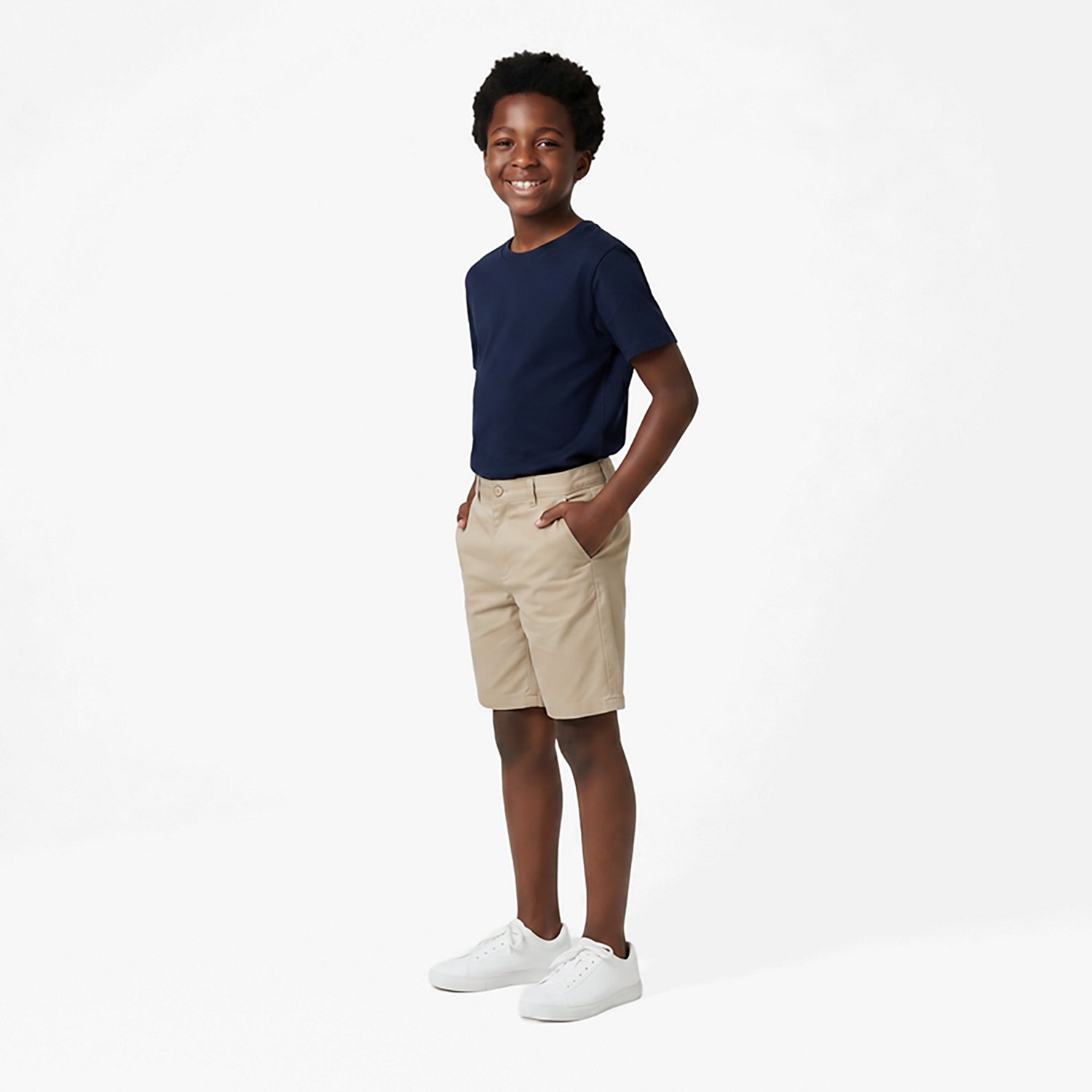 Nautica Boys' 8-20 FF Twill Shorts - view number 3