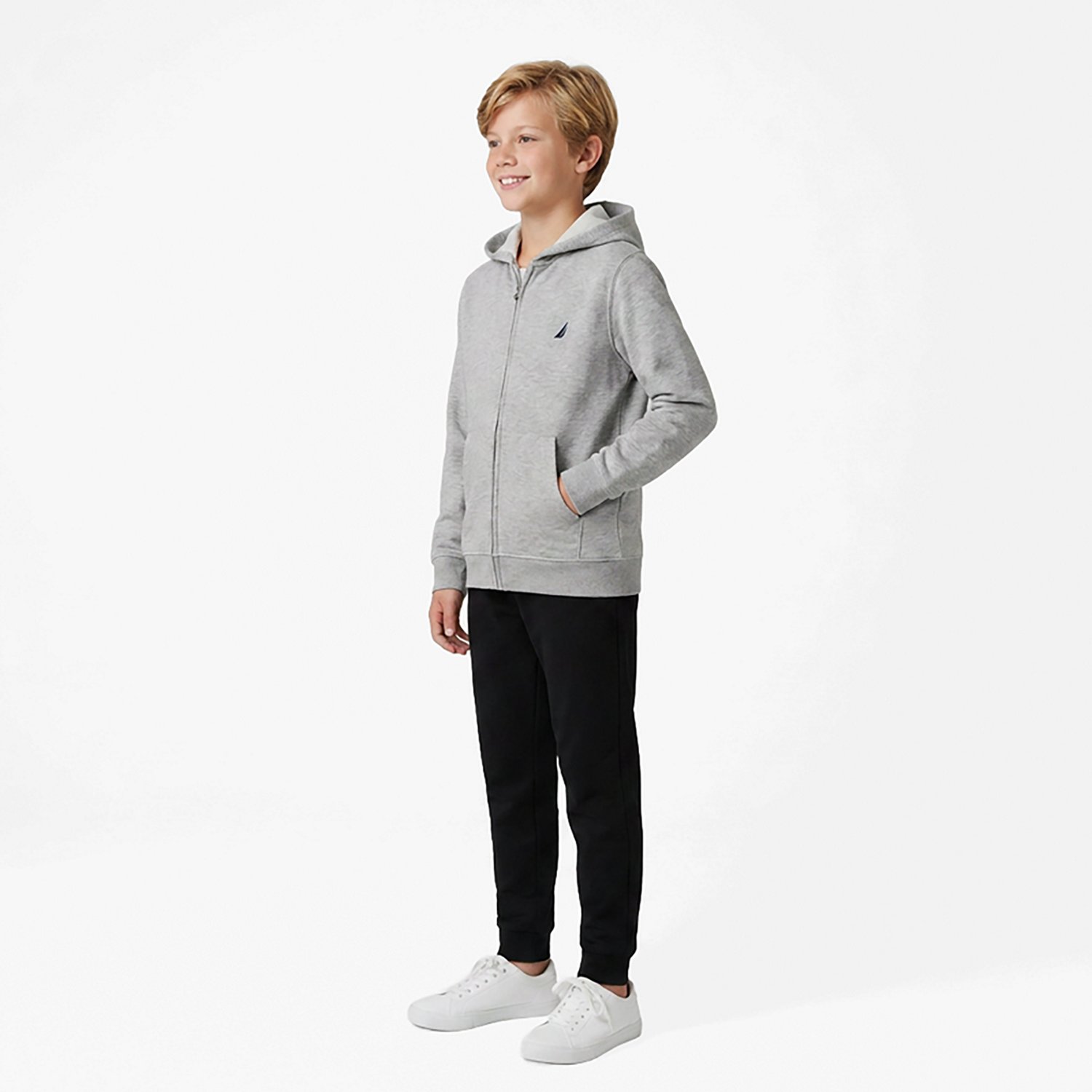 Nautica Boys' 8-20 Full Zip Fleece Hoodie - view number 2