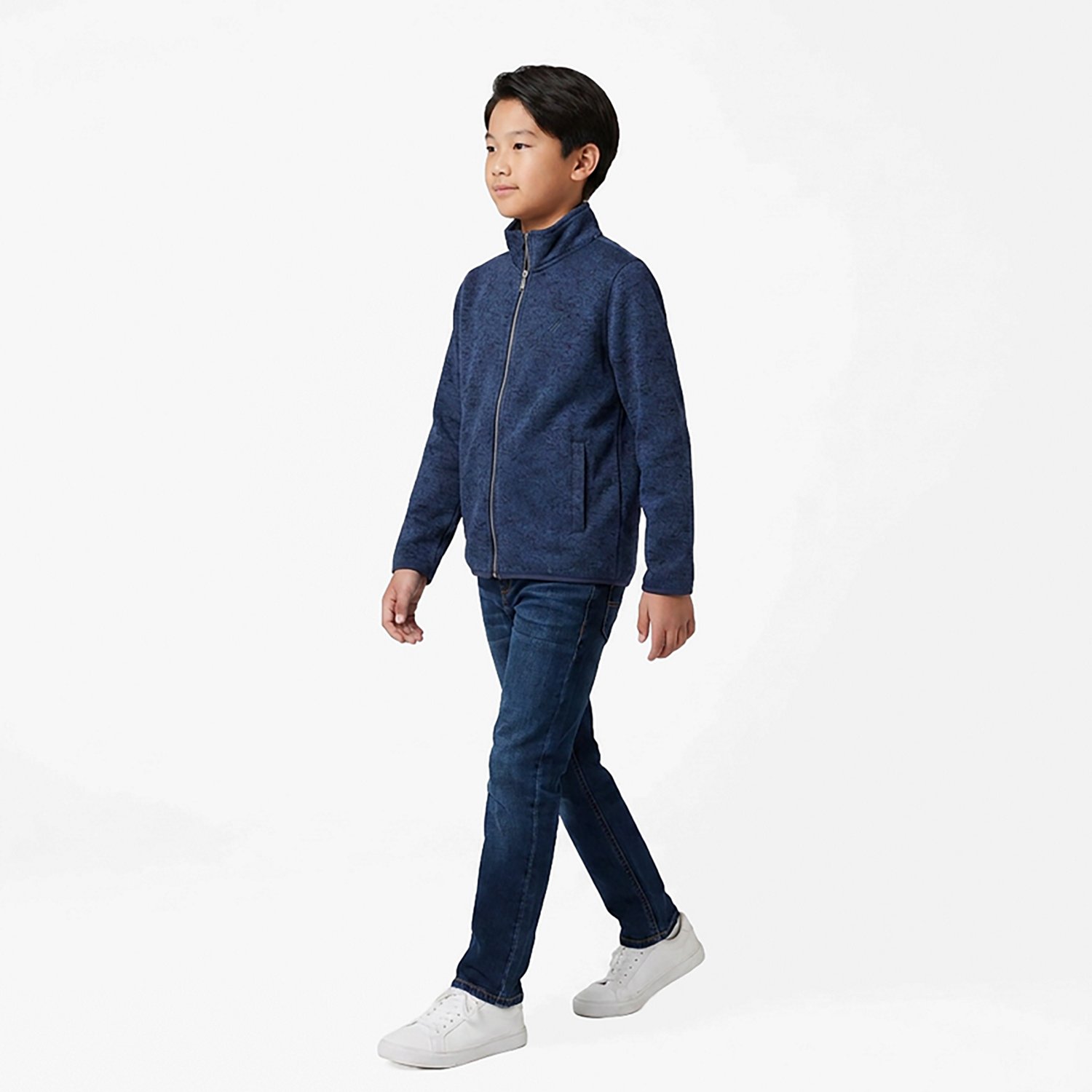 Nautica Boys' Full Zip Fleece Sweater - view number 2