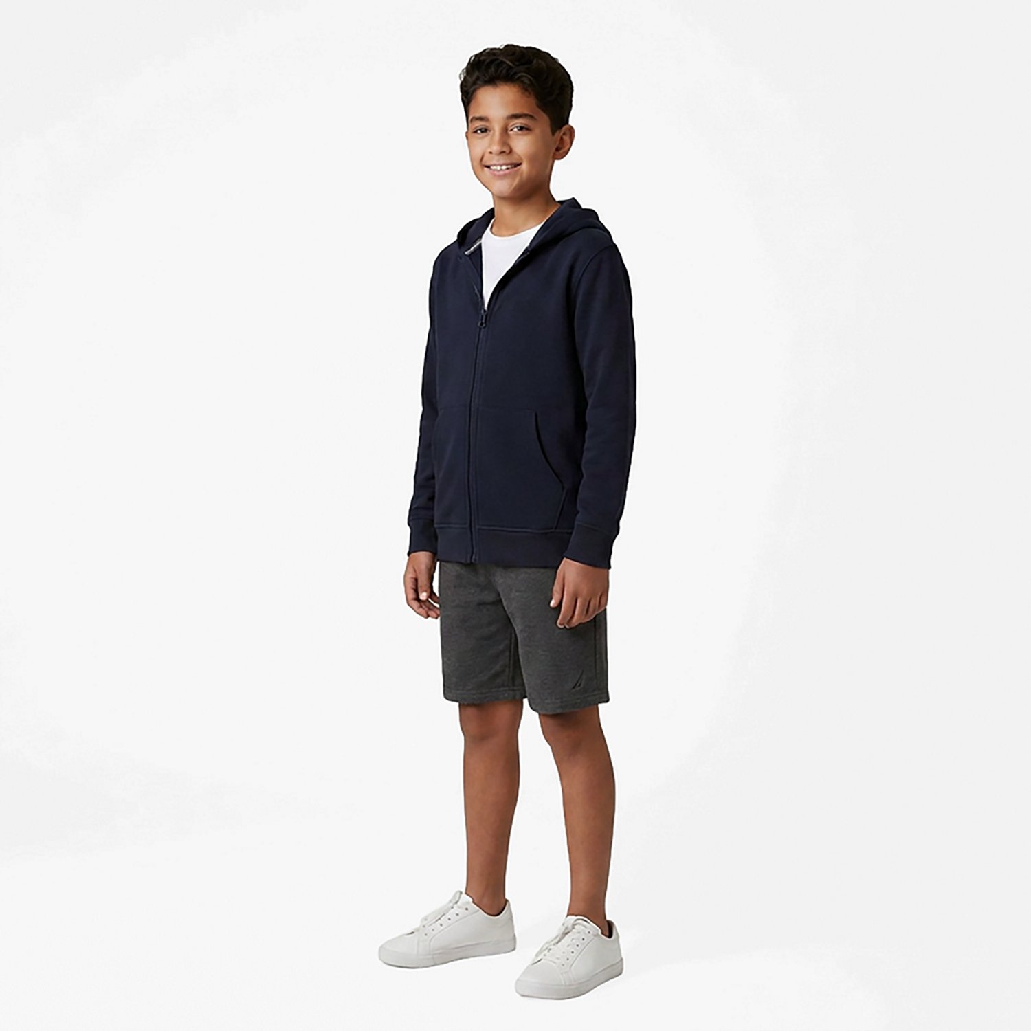Nautica Boys' 8-20 Sensory Full Zip Hoodie