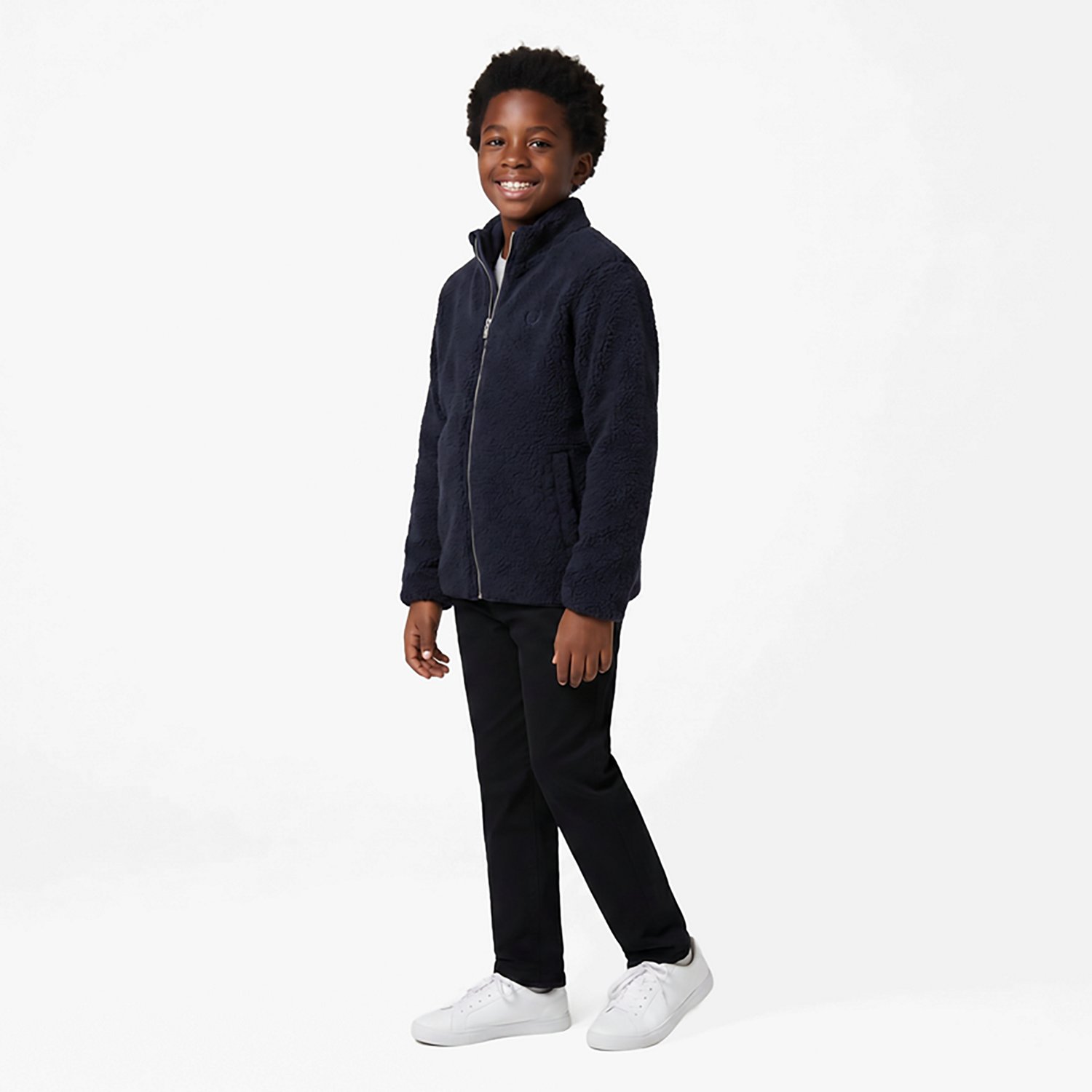 Nautica Boys' Sherpa Fleece Zip Up Jacket - view number 2