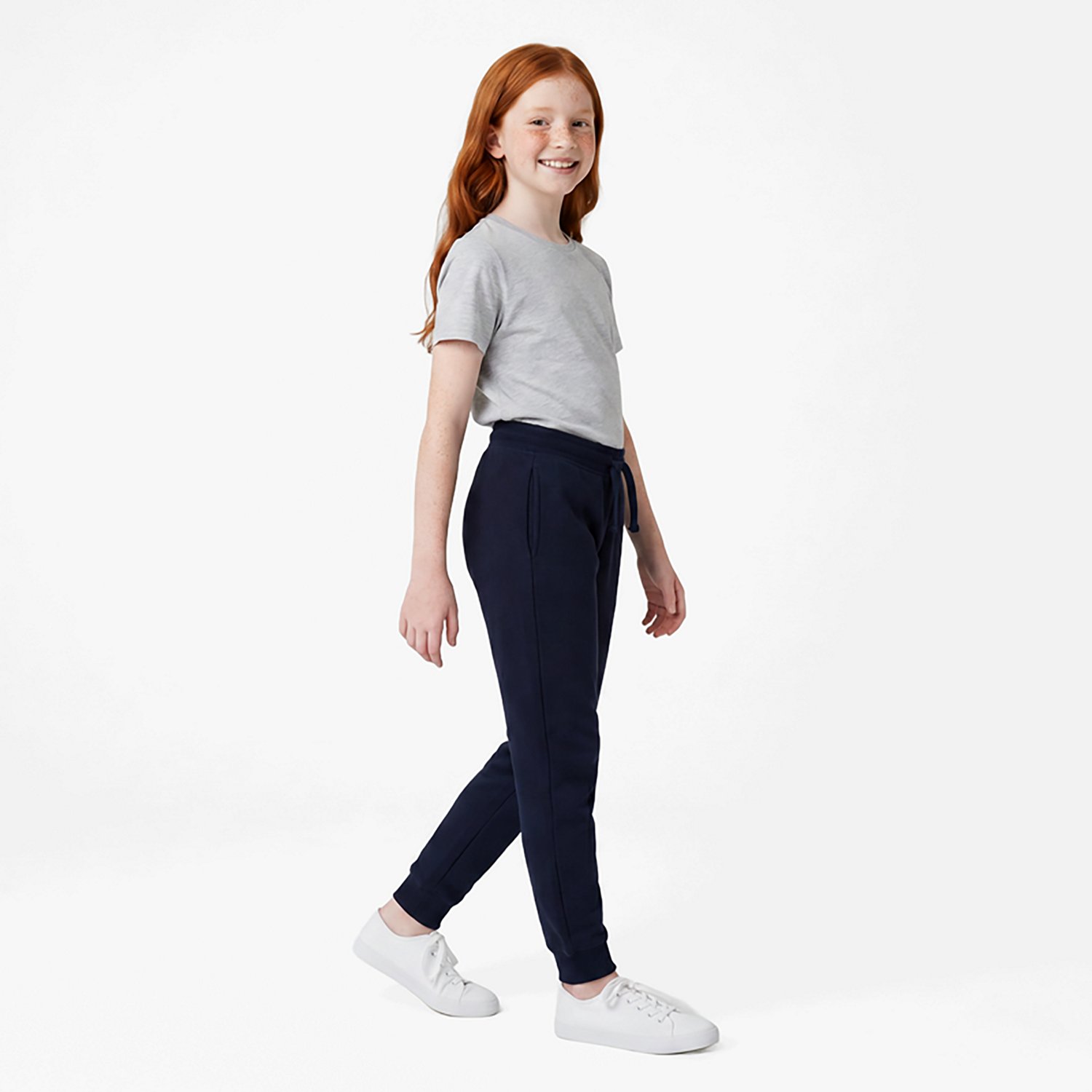 Nautica Girls' 4-6x Fleece Joggers