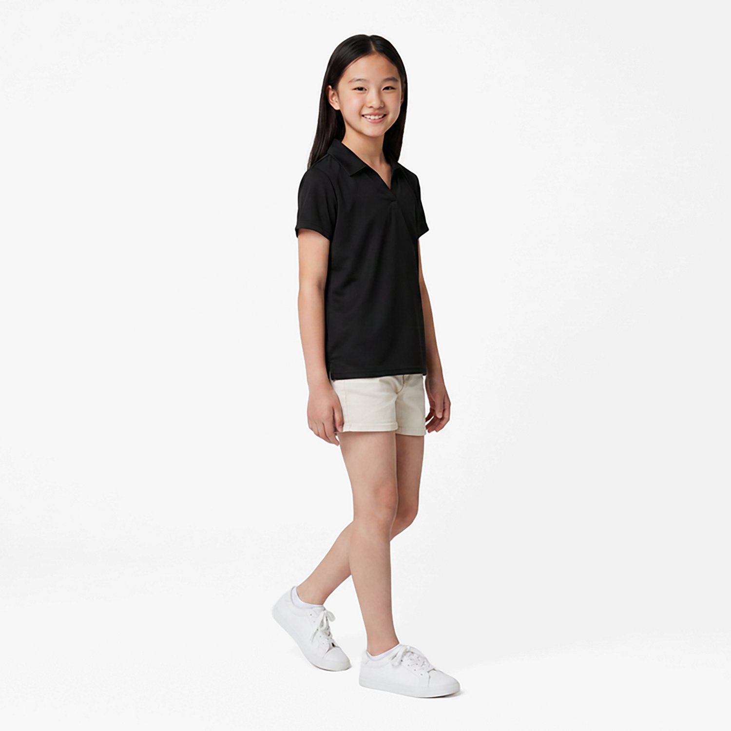 Nautica Girls' 4-6x Performance Short Sleeve Polo - view number 3