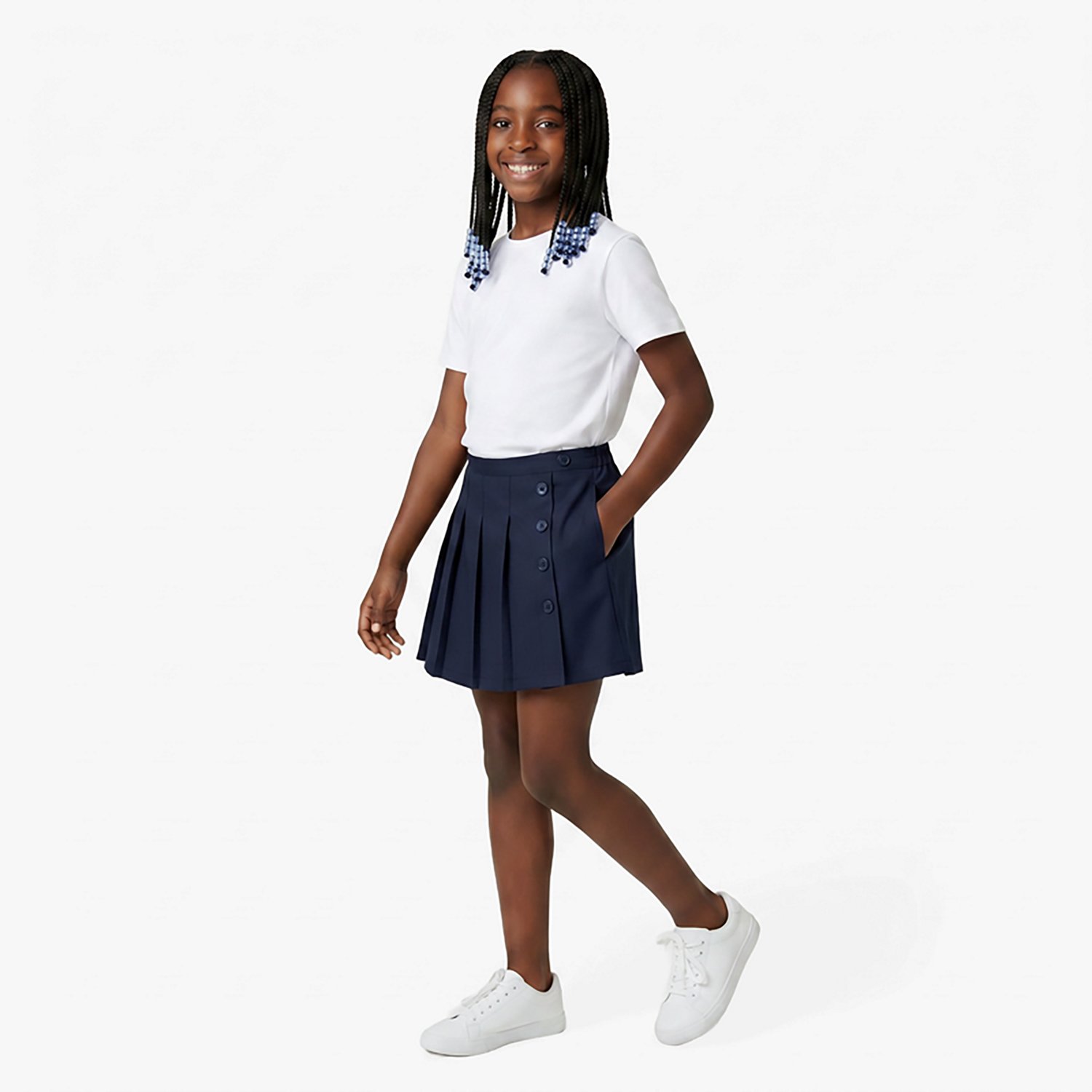 Nautica Girls' 4-6x Pleated Scooter - view number 3
