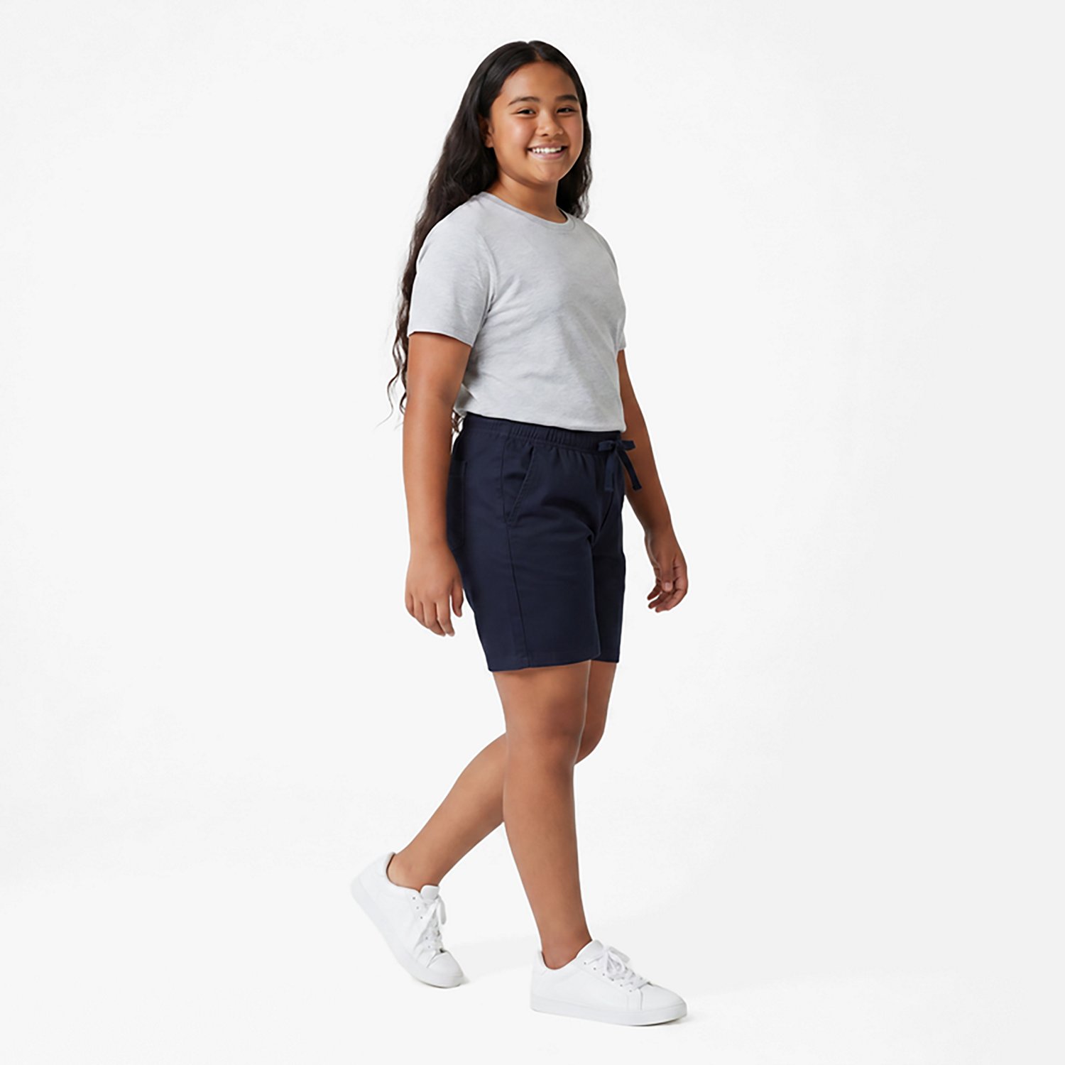 Nautica Girls' 4-6x Pull-On Skinny Bermuda Shorts 6 in. - view number 2