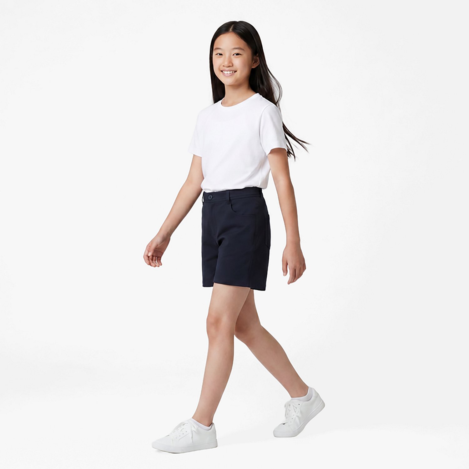 Nautica Girls' 7-16 Knit Shorts