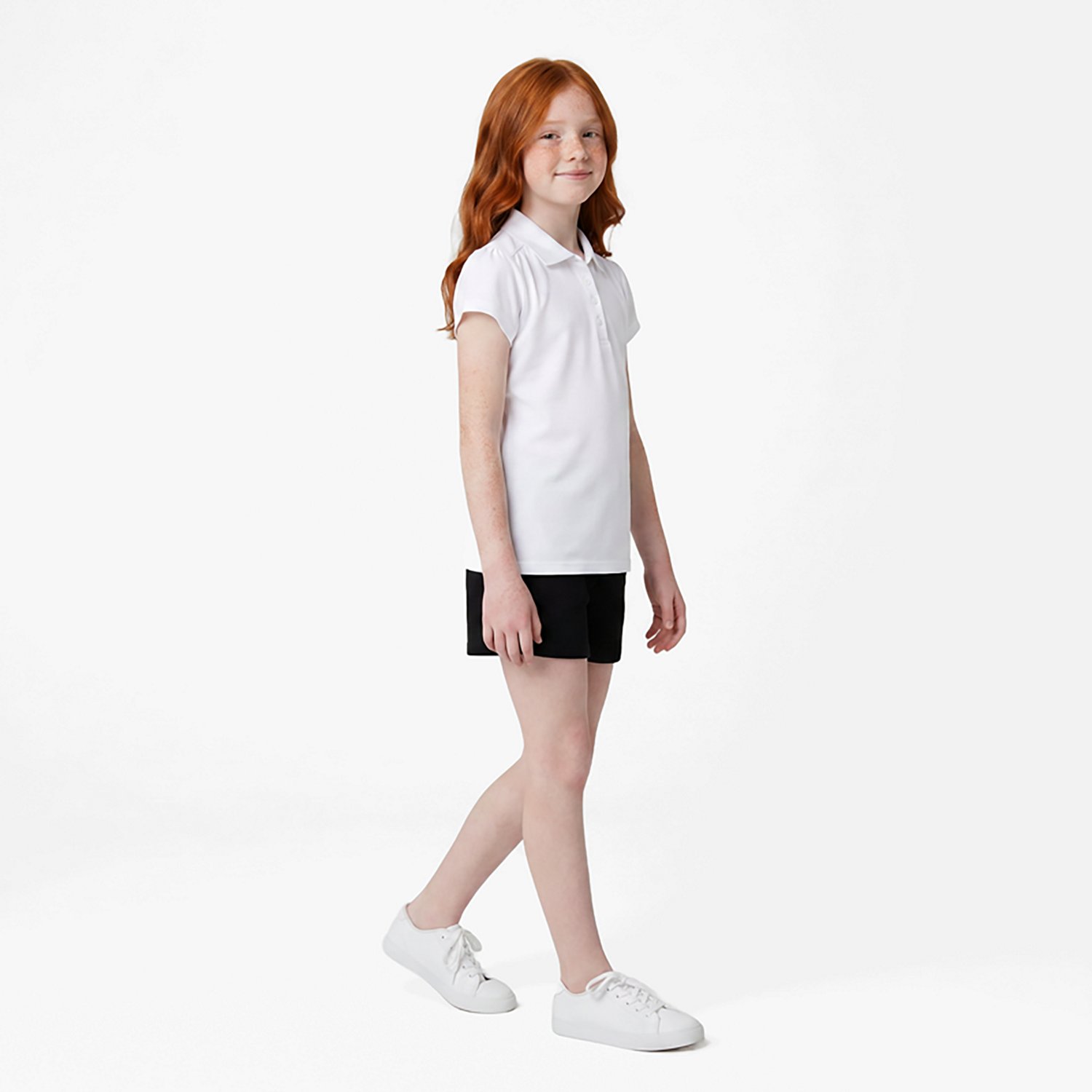 Nautica Girls' Performance Polo Shirt - view number 3