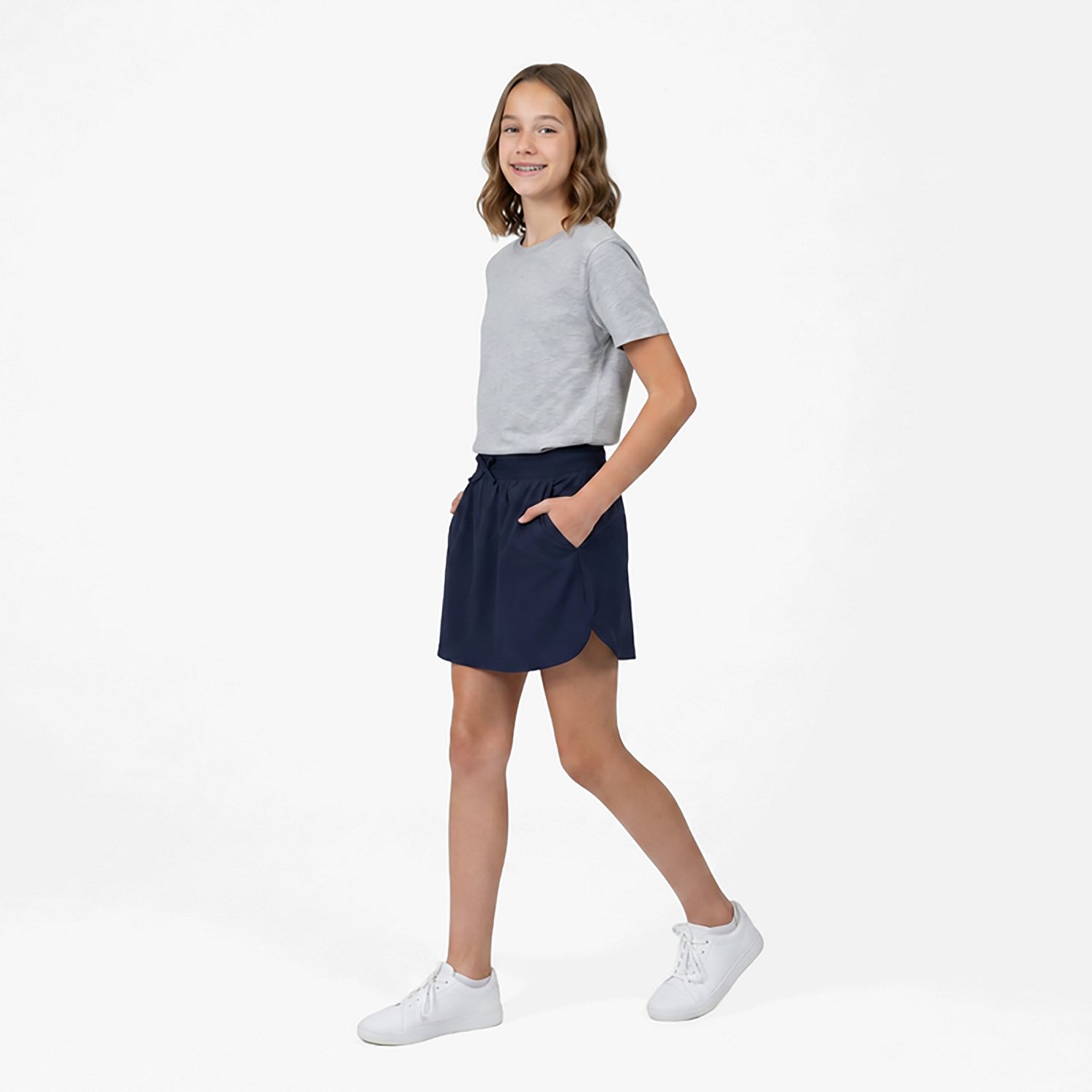 Nautica Girls' Plus Performance Scooter Skort - view number 4