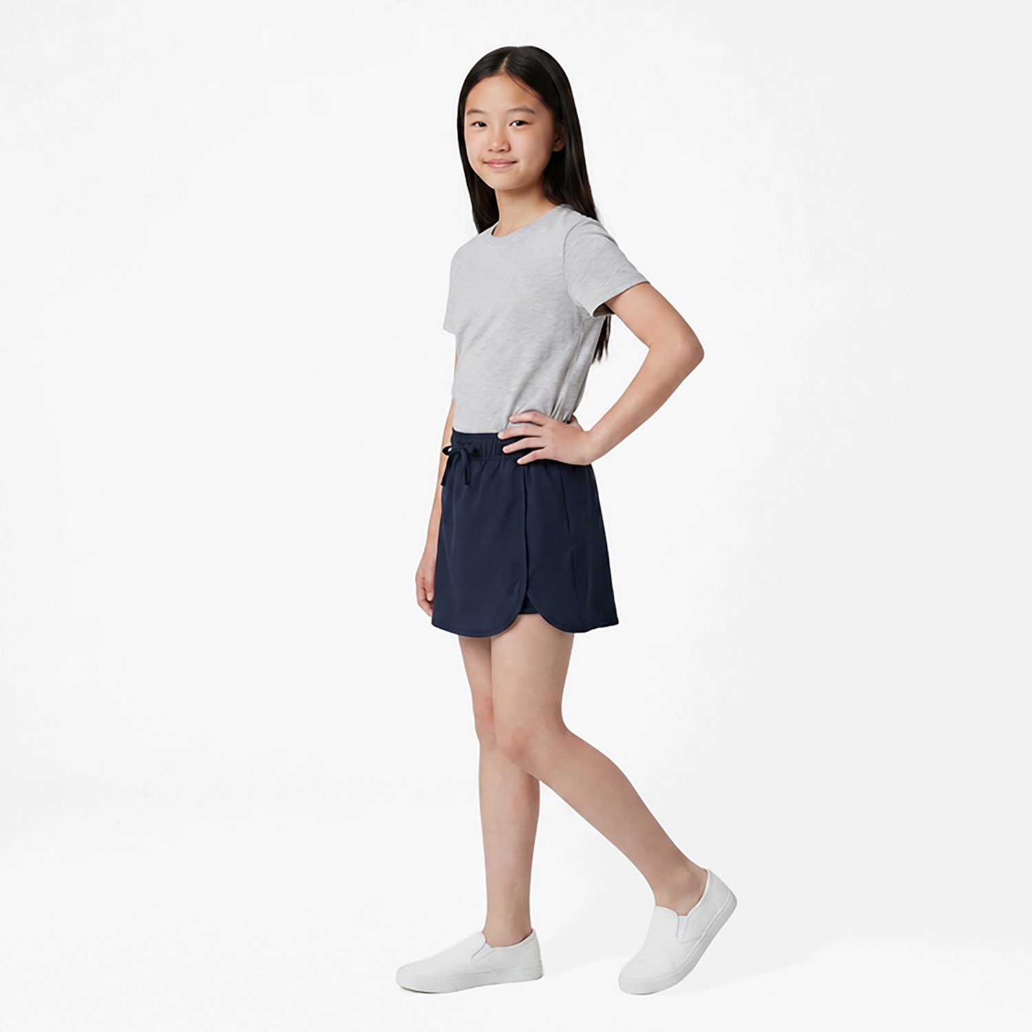Nautica Girls' Plus Performance Wrap Scooter Skort - view number 3