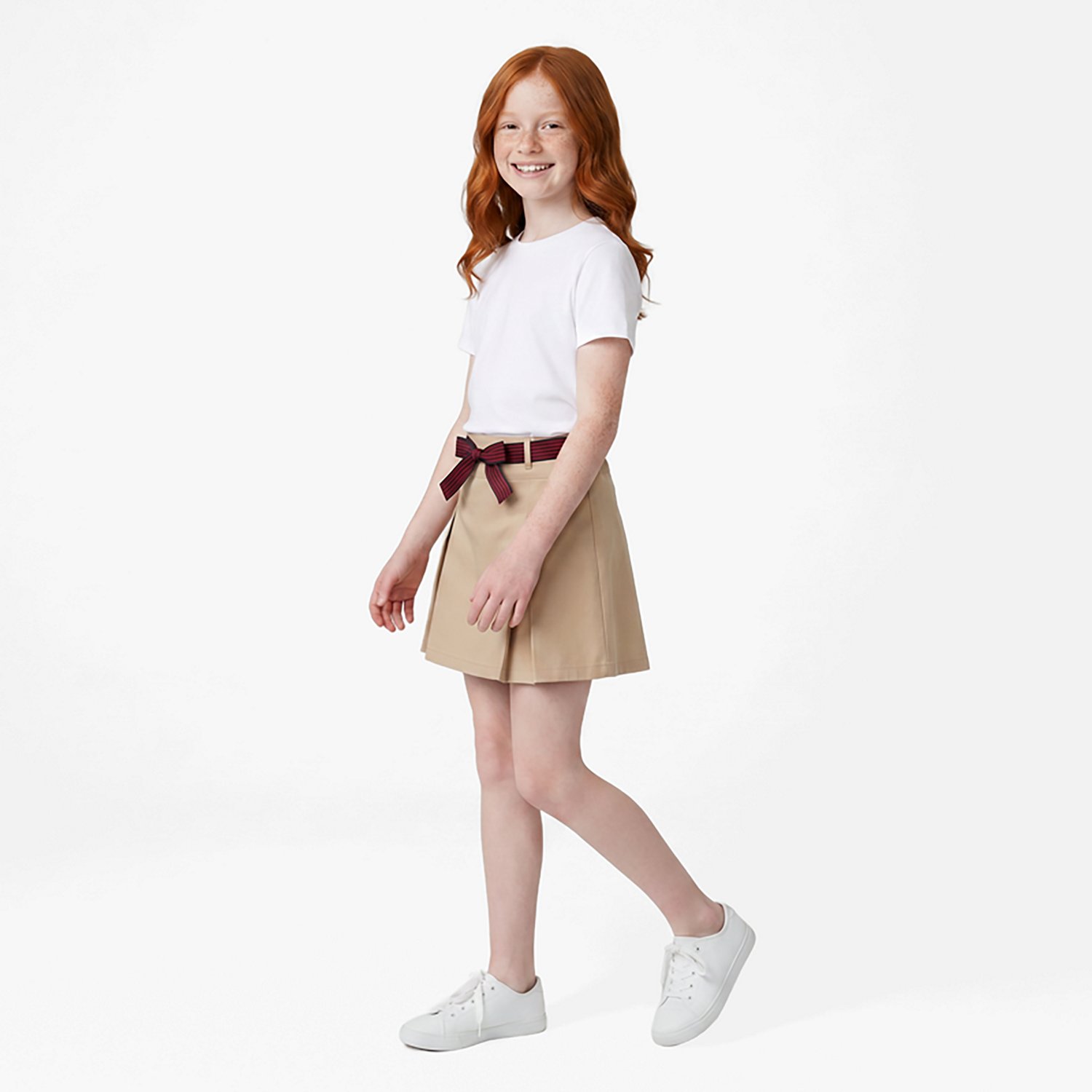 Nautica Girls' Plus Pleated Scooter Skort - view number 3