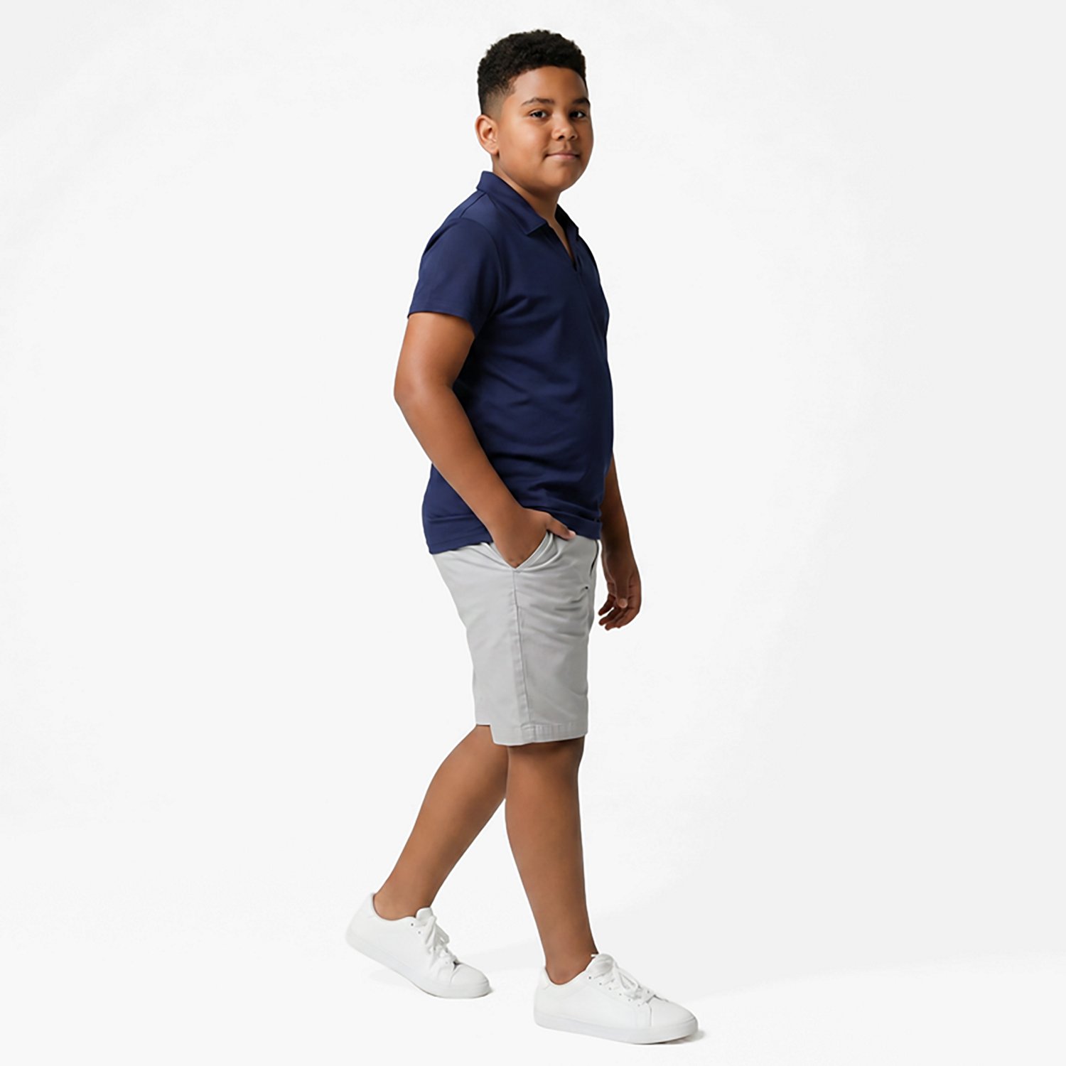 Nautica Juniors' Performance Knit Polo Shirt - view number 3