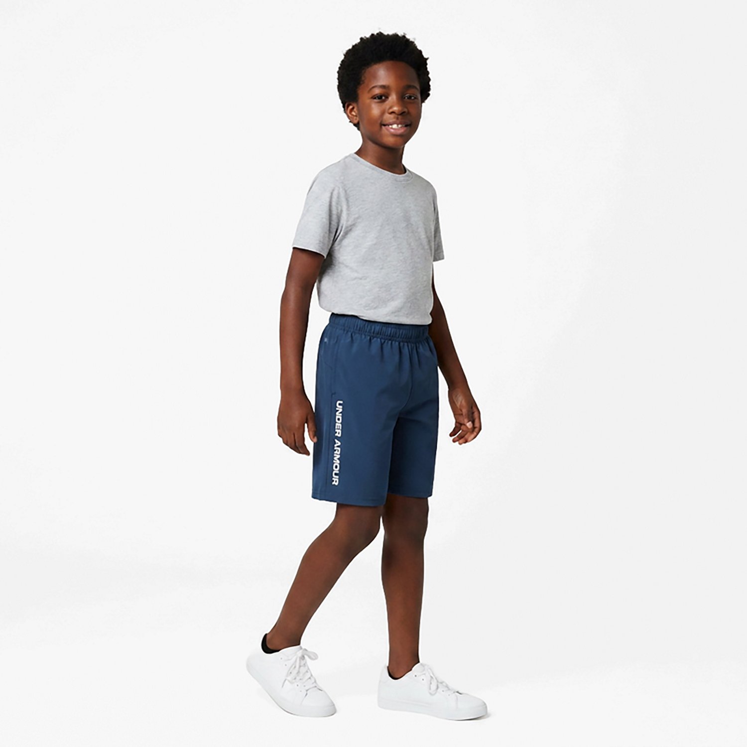 Under Armour Boys' Woven Wordmark Shorts